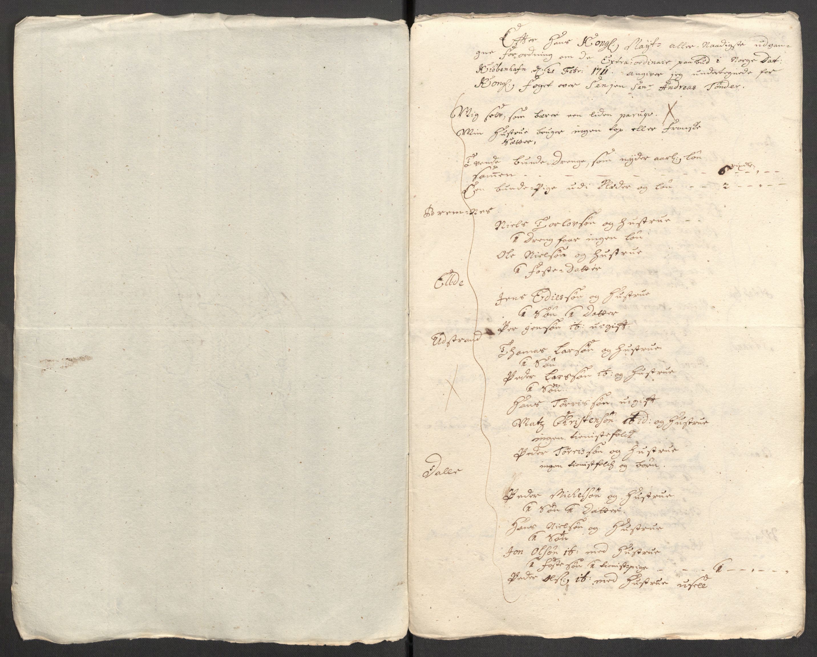 Rentekammeret inntil 1814, Reviderte regnskaper, Fogderegnskap, AV/RA-EA-4092/R68/L4758: Fogderegnskap Senja og Troms, 1711-1712, p. 234