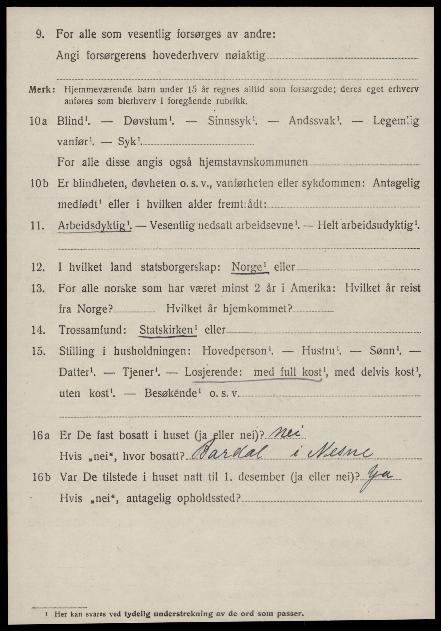 SAT, 1920 census for Herøy (MR), 1920, p. 6154