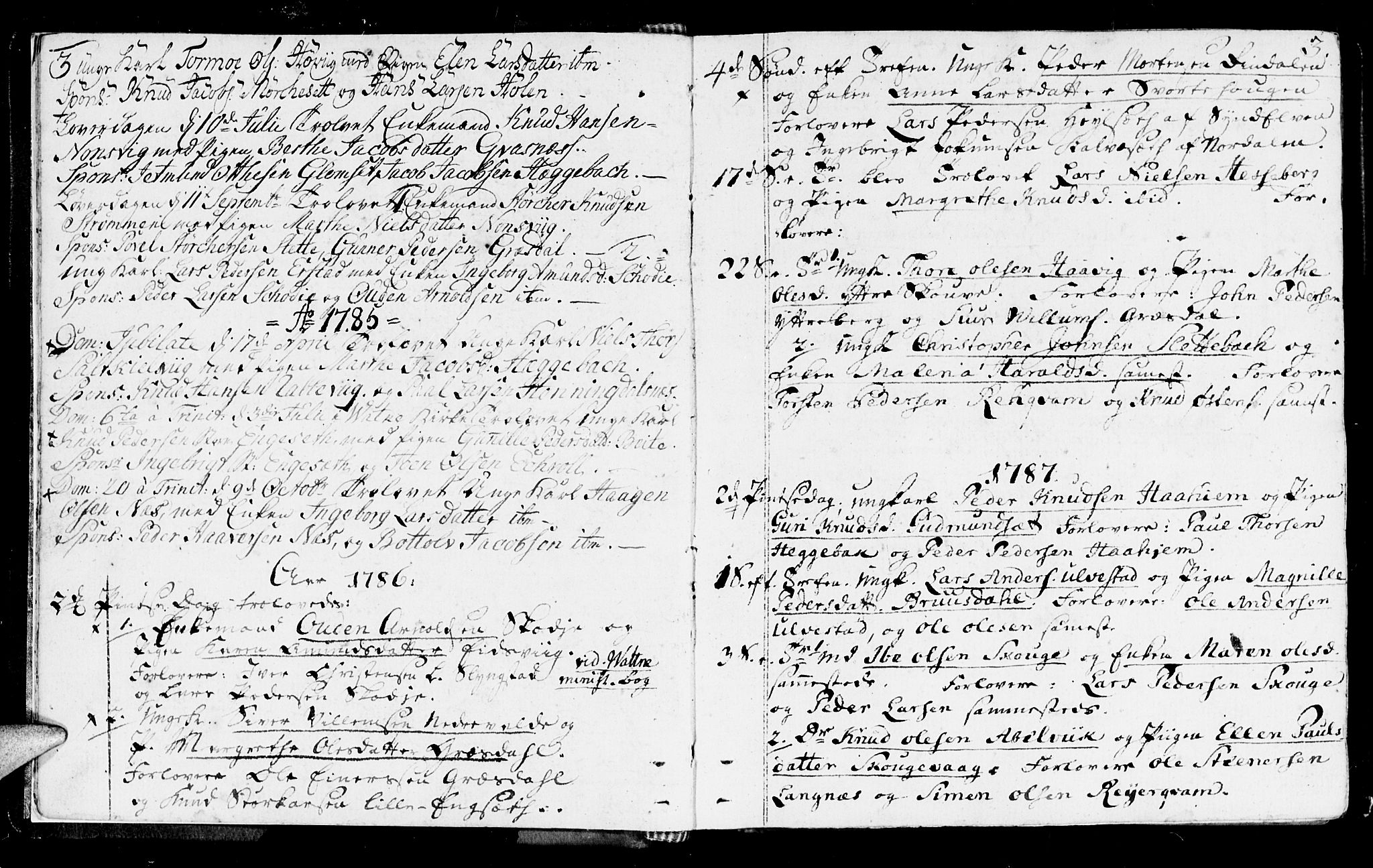 Ministerialprotokoller, klokkerbøker og fødselsregistre - Møre og Romsdal, SAT/A-1454/524/L0350: Parish register (official) no. 524A02, 1780-1817, p. 3