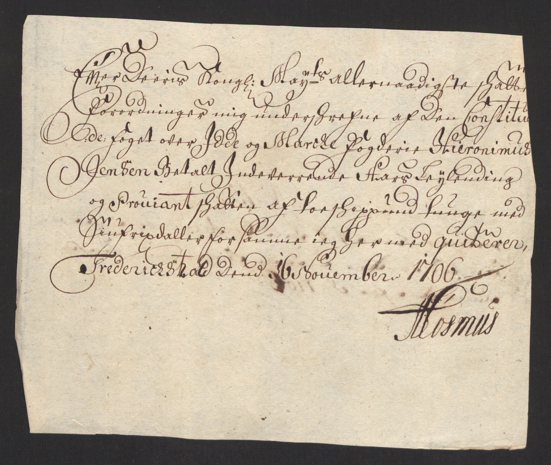 Rentekammeret inntil 1814, Reviderte regnskaper, Fogderegnskap, AV/RA-EA-4092/R01/L0017: Fogderegnskap Idd og Marker, 1704-1706, p. 452
