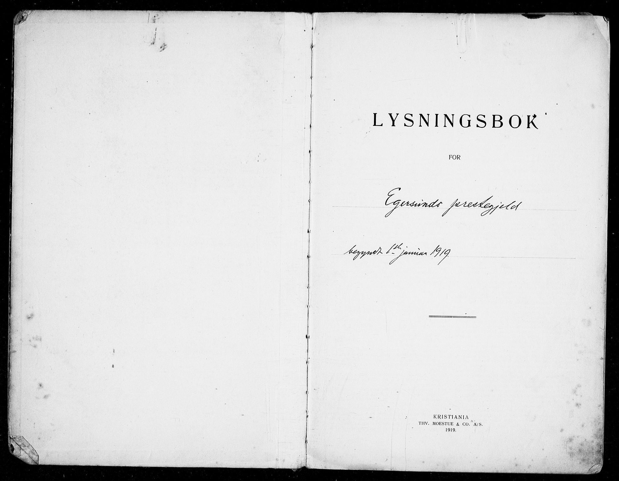 Eigersund sokneprestkontor, AV/SAST-A-101807/001/70/705BA/L0003: Banns register no. 3, 1919-1939
