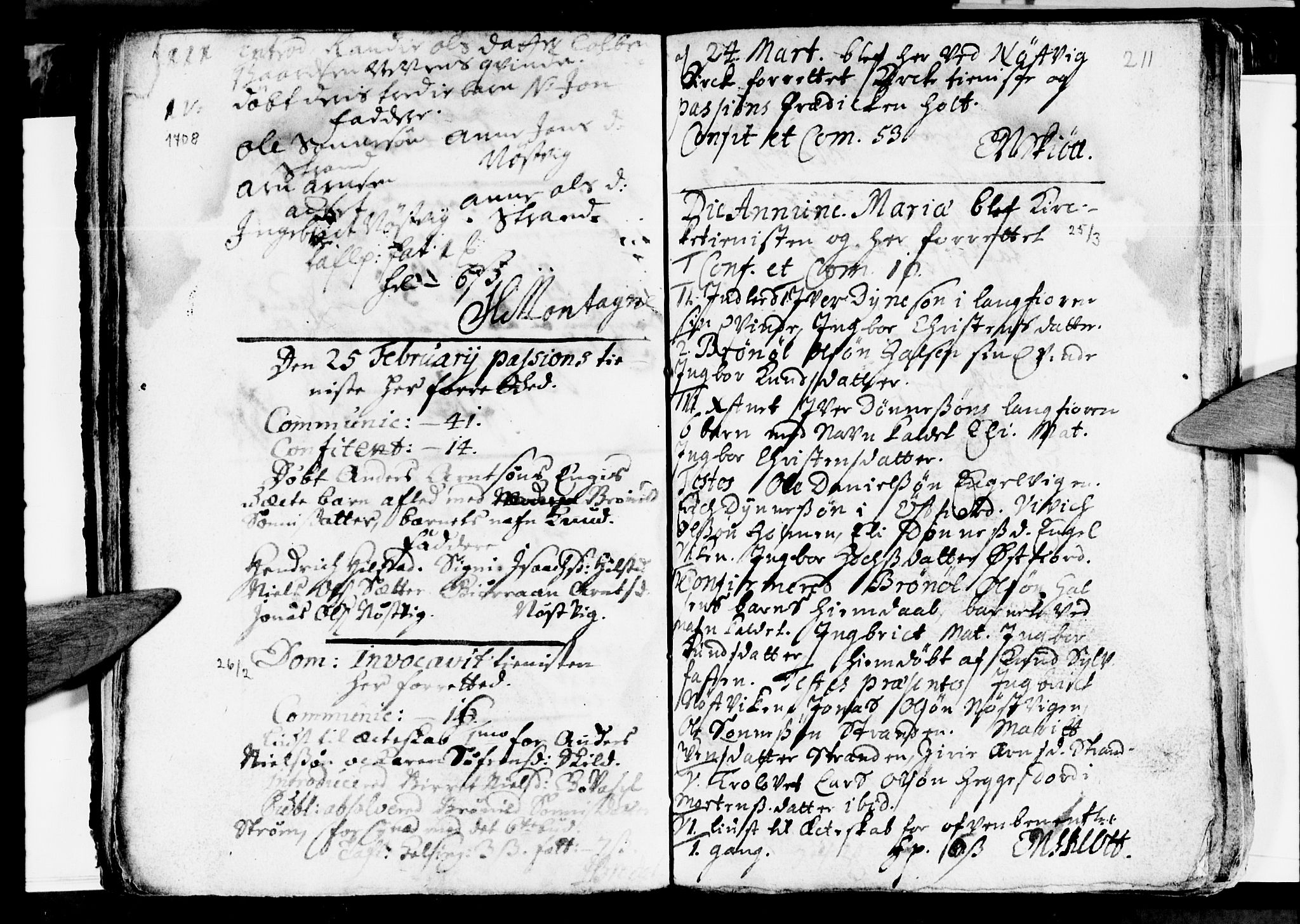 Ministerialprotokoller, klokkerbøker og fødselsregistre - Nordland, AV/SAT-A-1459/814/L0220: Parish register (official) no. 814A01, 1677-1717, p. 211