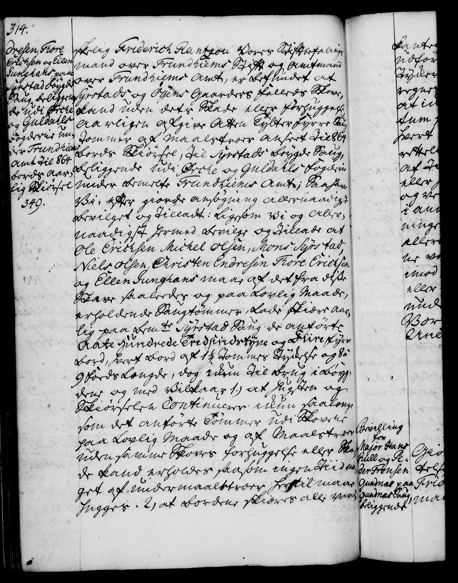 Rentekammeret, Kammerkanselliet, AV/RA-EA-3111/G/Gg/Gga/L0007: Norsk ekspedisjonsprotokoll med register (merket RK 53.7), 1759-1768, p. 314