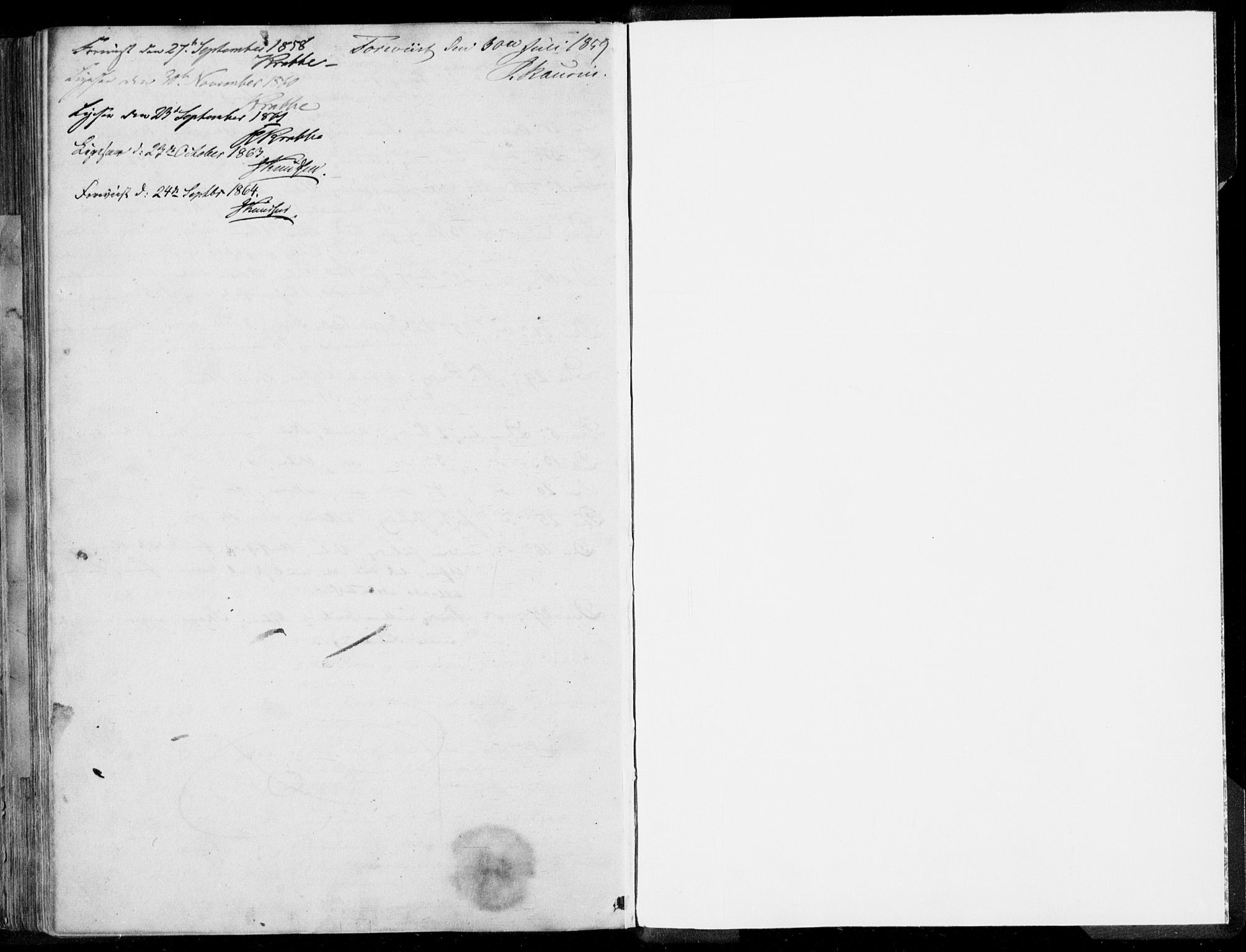 Ministerialprotokoller, klokkerbøker og fødselsregistre - Møre og Romsdal, SAT/A-1454/524/L0354: Parish register (official) no. 524A06, 1857-1863