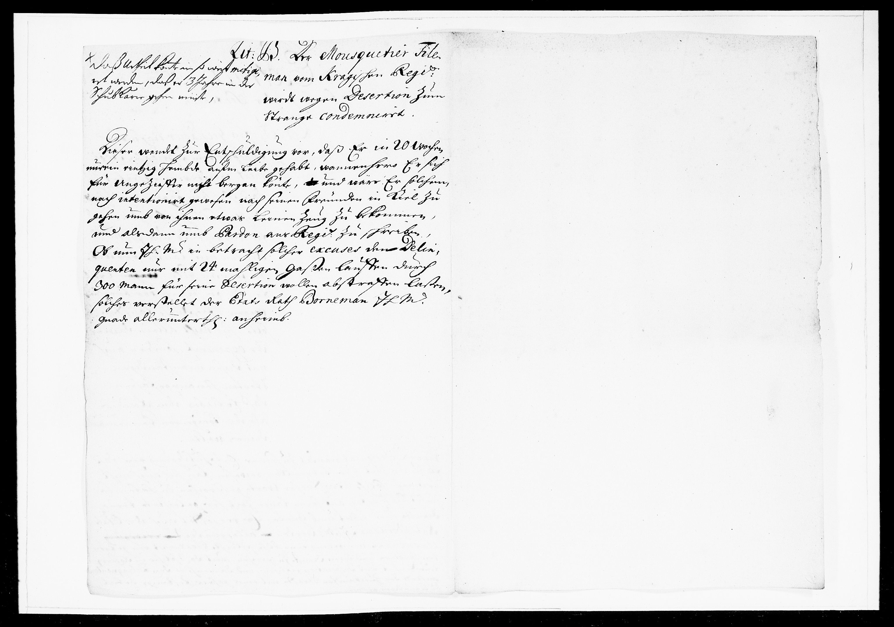 Krigskollegiet, Krigskancelliet, DRA/A-0006/-/1003-1013: Refererede sager, 1714, p. 93