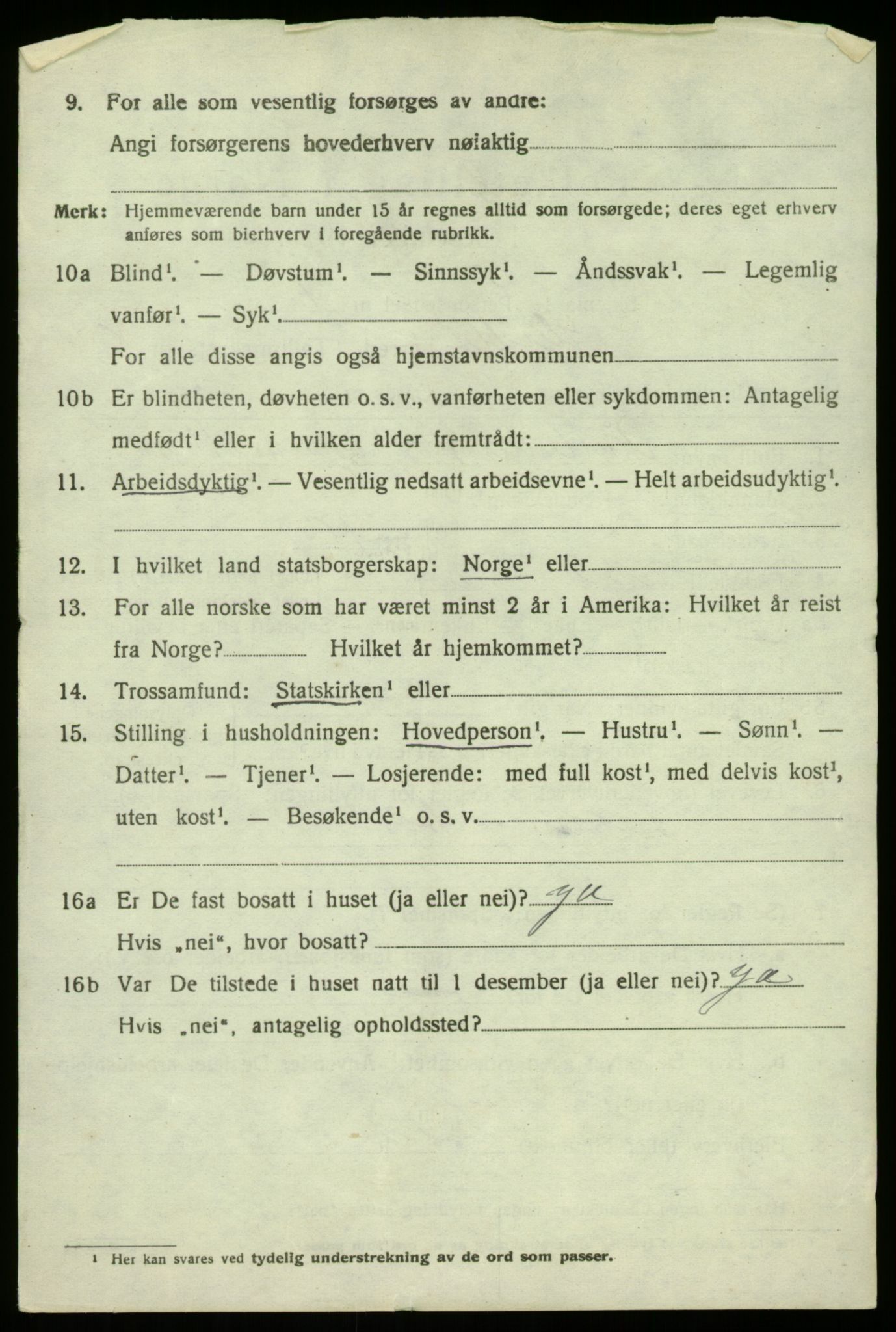 SAB, 1920 census for Herdla, 1920, p. 6294