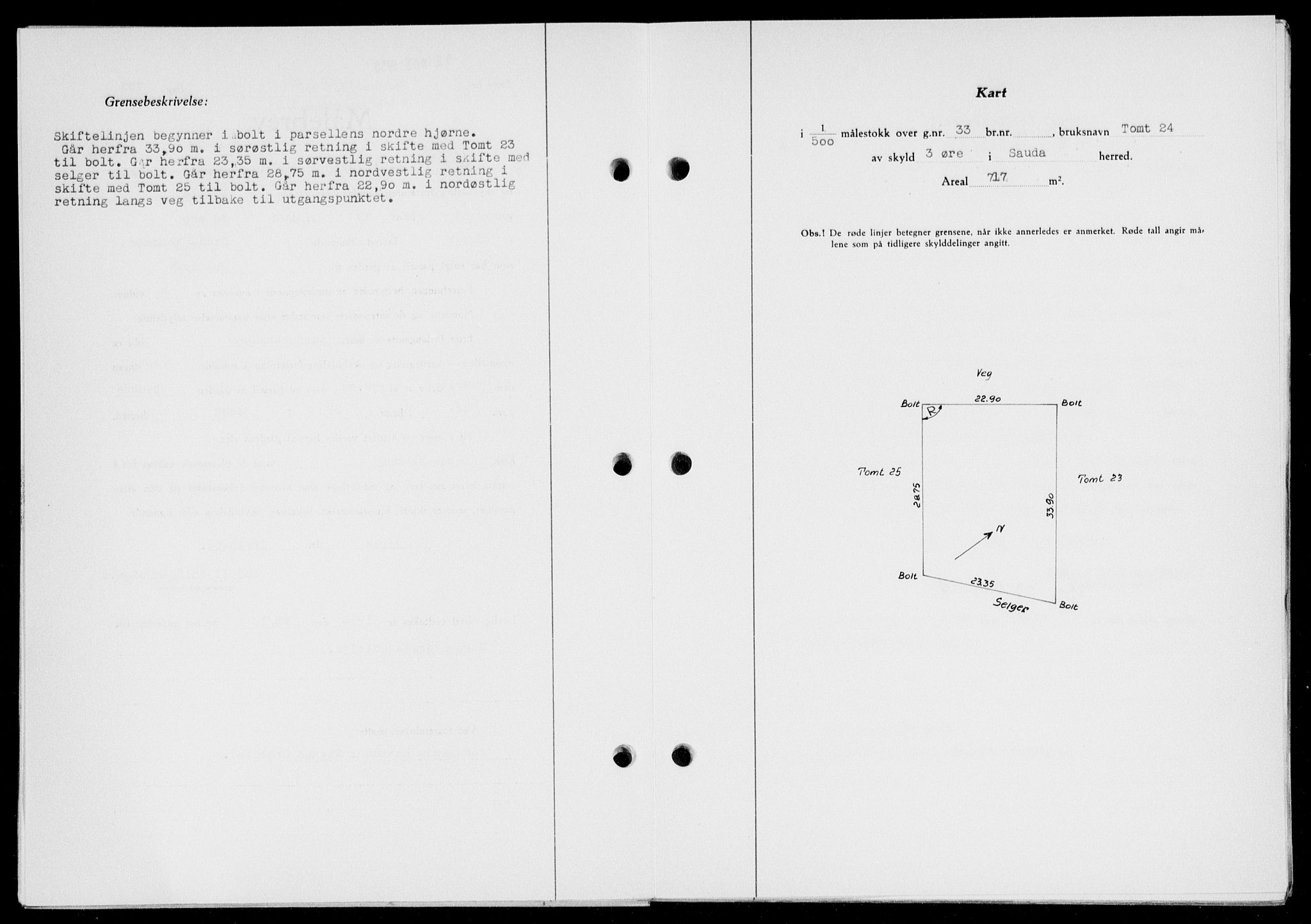 Ryfylke tingrett, AV/SAST-A-100055/001/II/IIB/L0135: Mortgage book no. 114, 1956-1957, Diary no: : 2033/1956