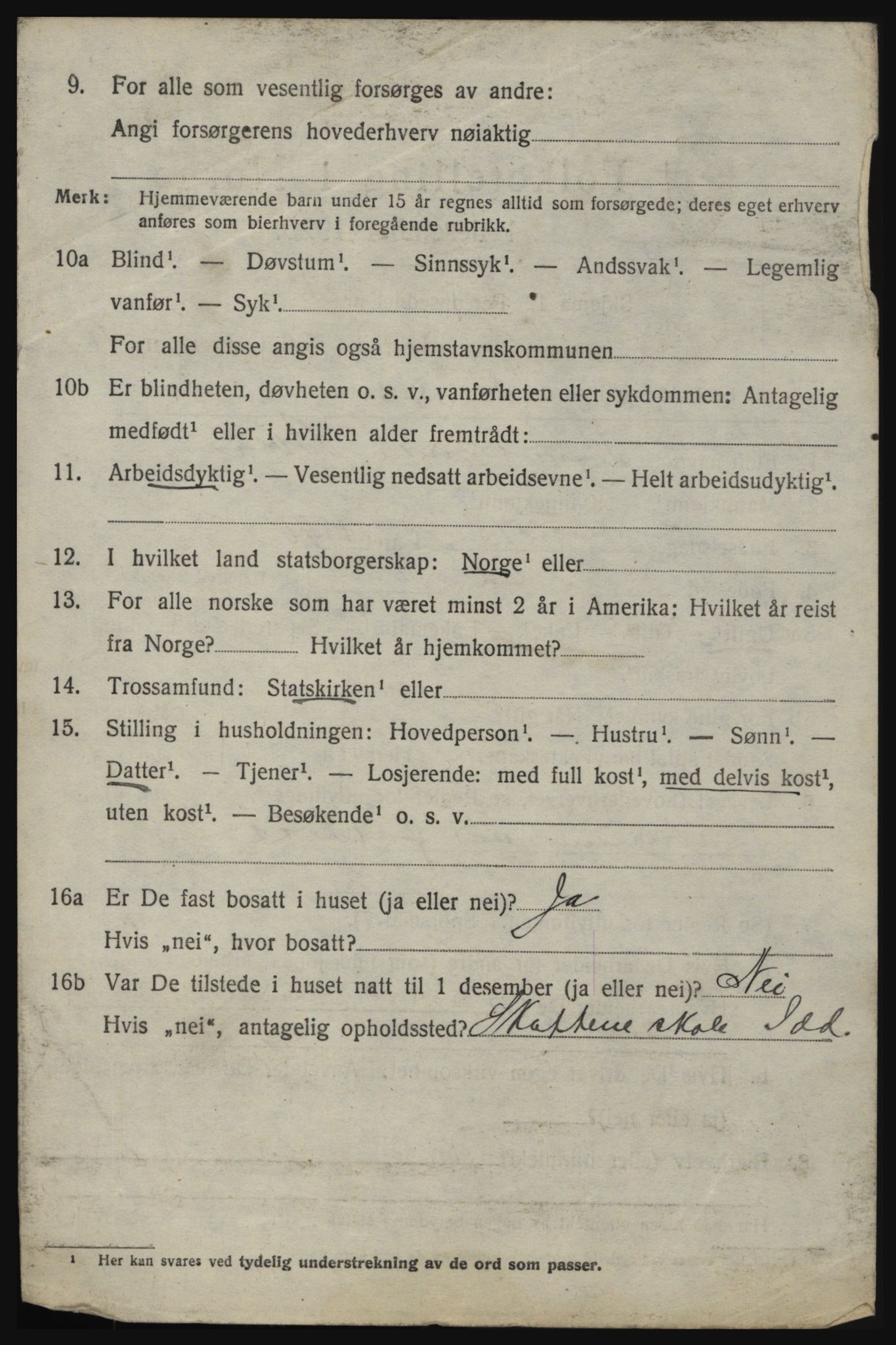 SAO, 1920 census for Idd, 1920, p. 6825