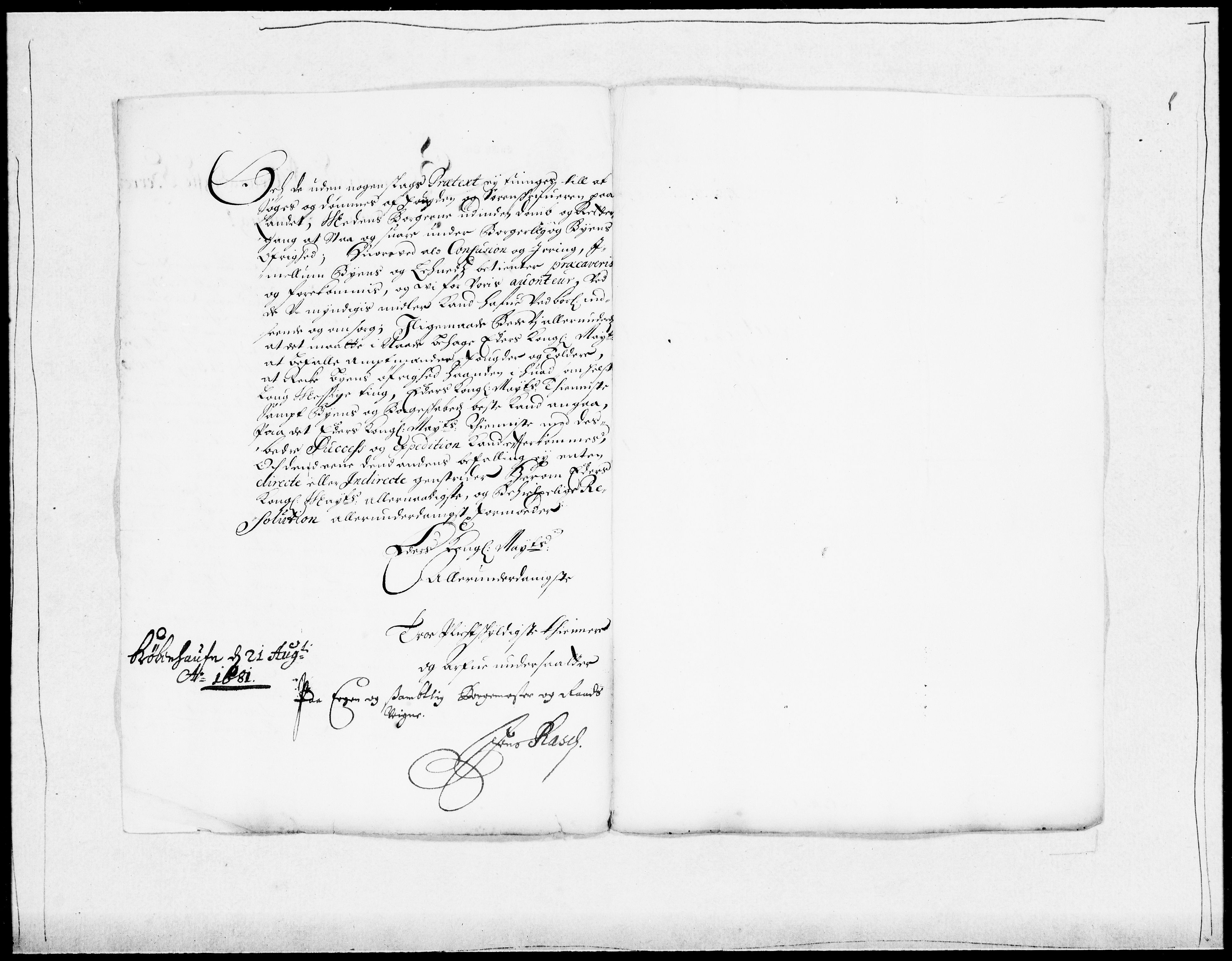 Danske Kanselli 1572-1799, AV/RA-EA-3023/F/Fc/Fcc/Fcca/L0034: Norske innlegg 1572-1799, 1681-1682, p. 142