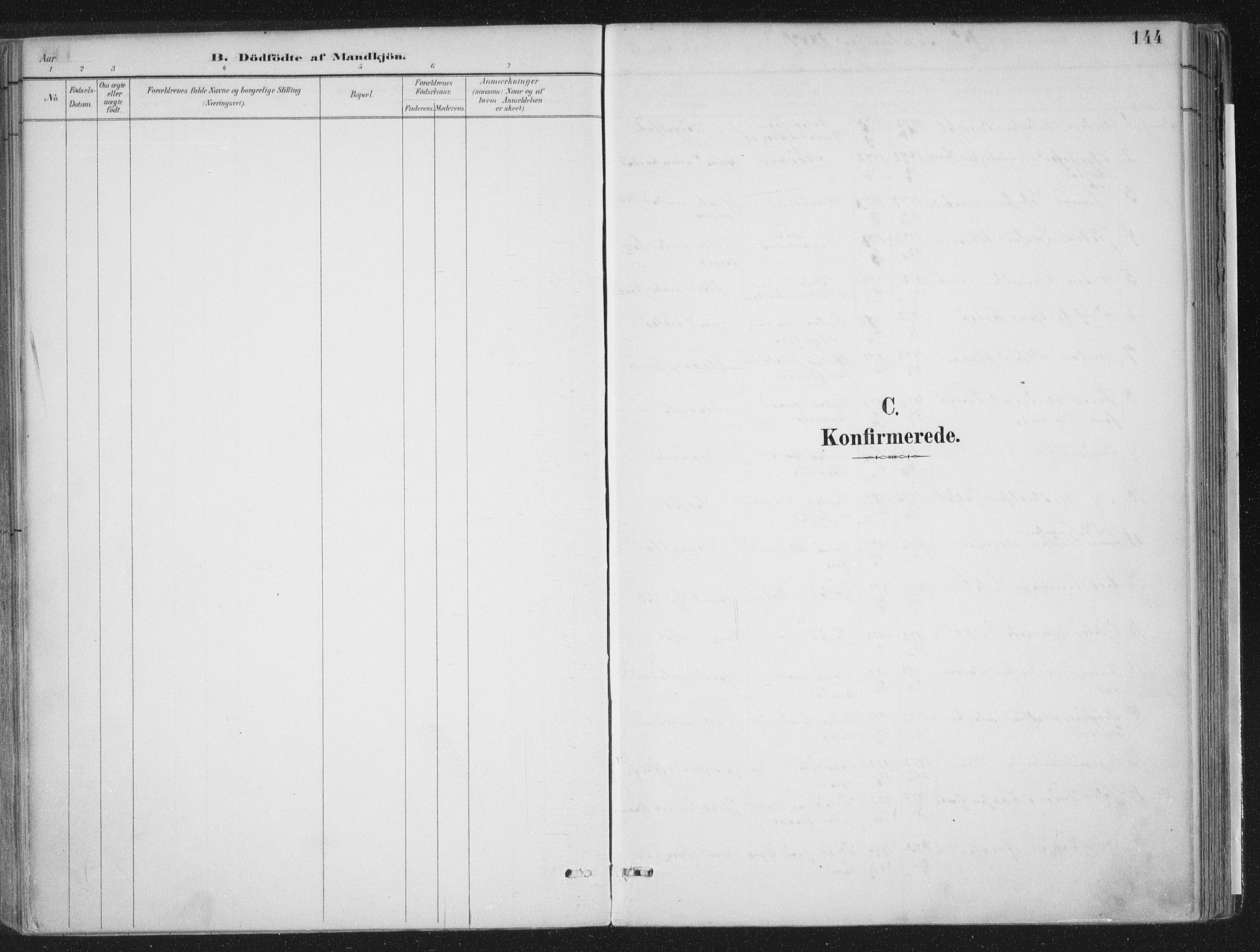 Ministerialprotokoller, klokkerbøker og fødselsregistre - Møre og Romsdal, SAT/A-1454/555/L0658: Parish register (official) no. 555A09, 1887-1917, p. 144