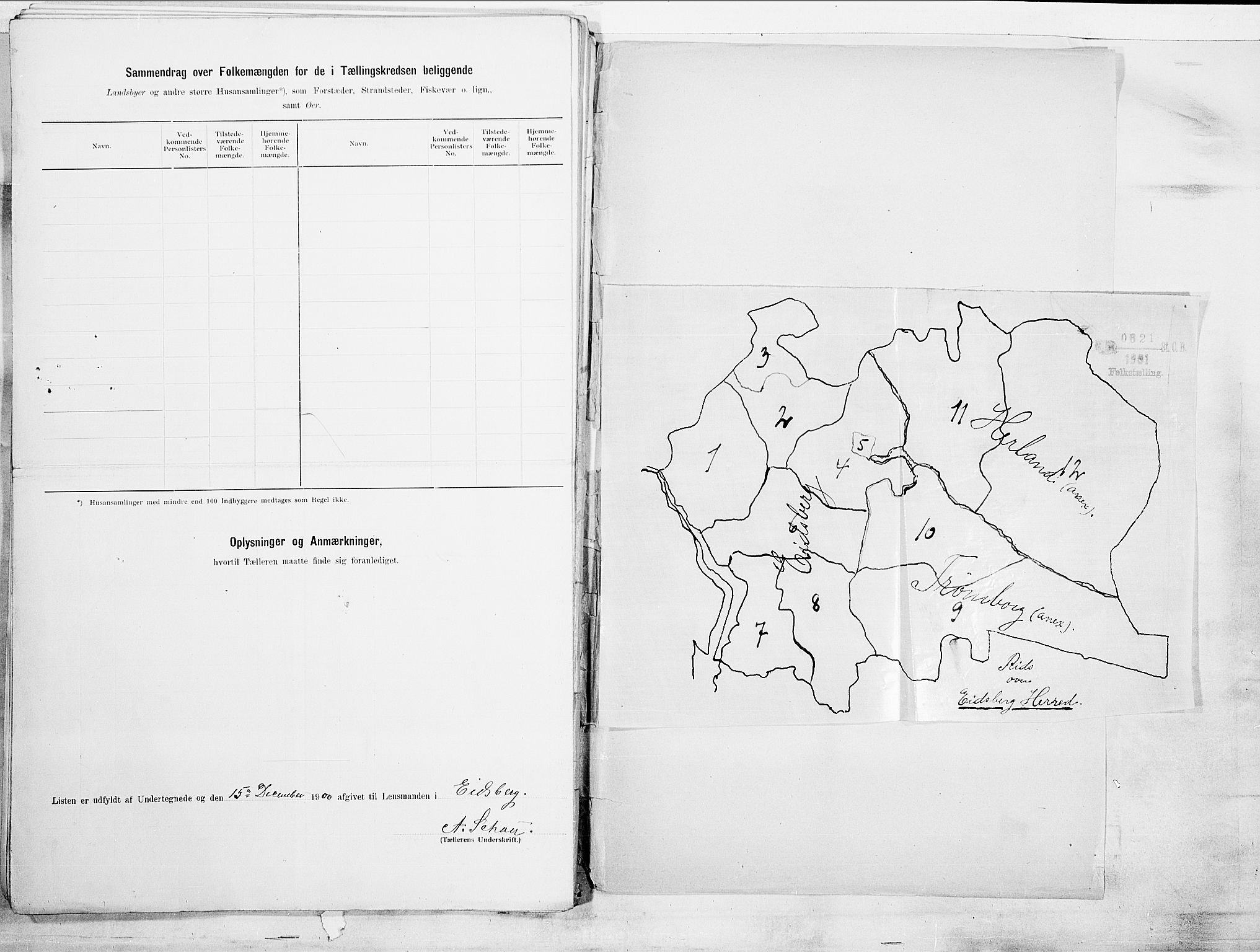 SAO, 1900 census for Eidsberg, 1900, p. 32