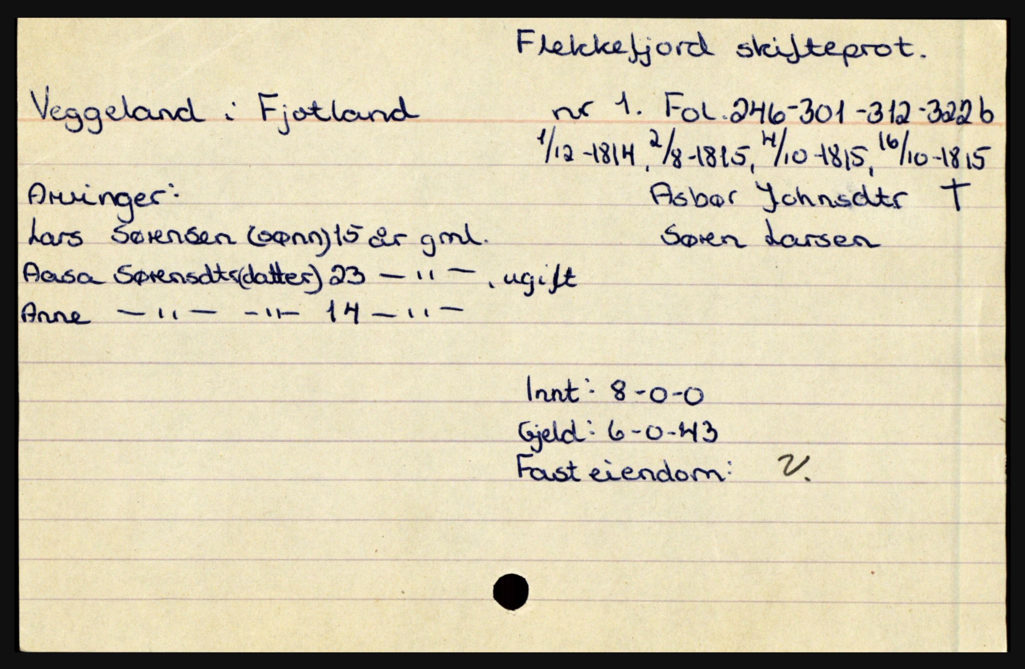 Flekkefjord sorenskriveri, AV/SAK-1221-0001/H, p. 1641