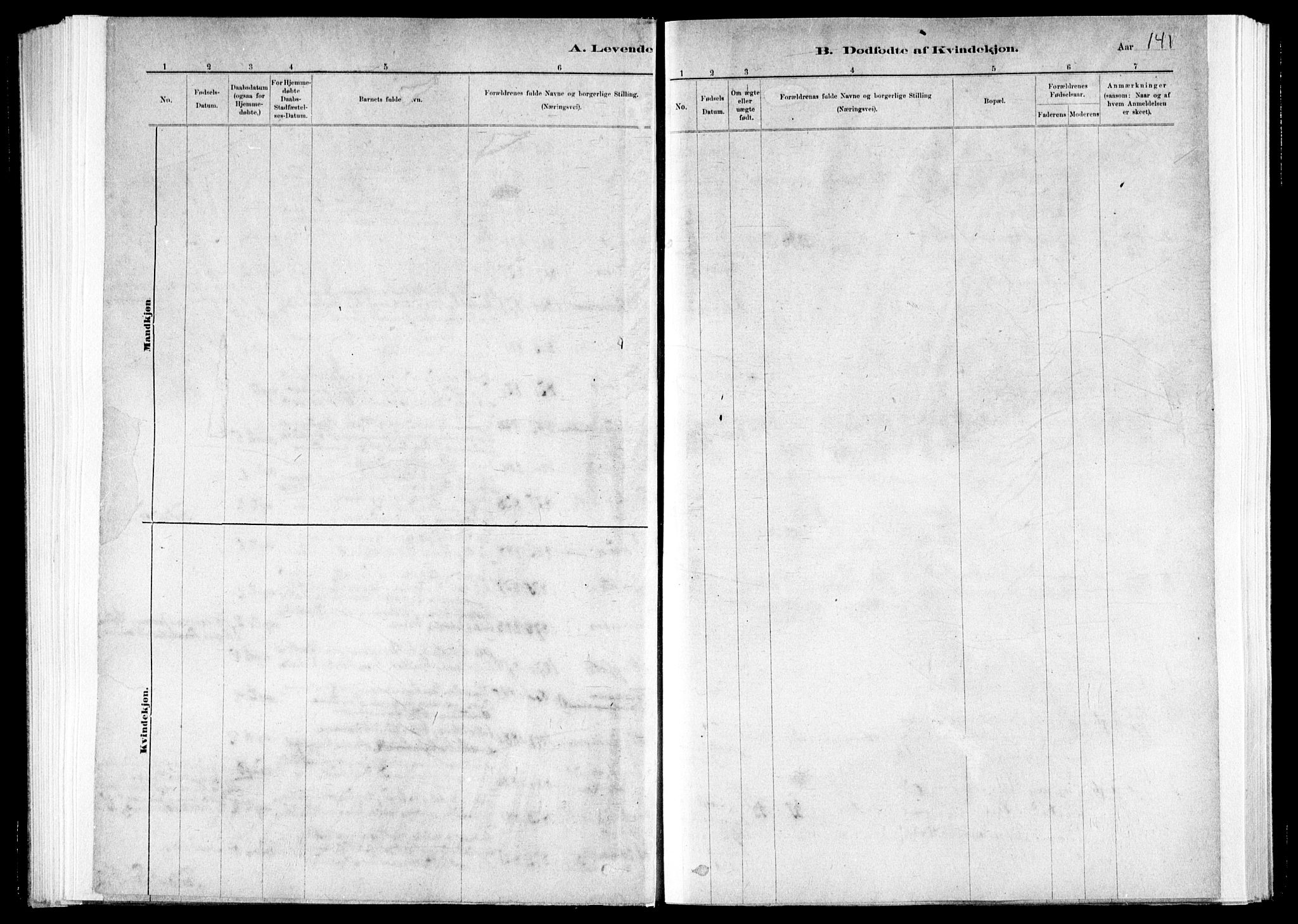 Ministerialprotokoller, klokkerbøker og fødselsregistre - Nord-Trøndelag, SAT/A-1458/730/L0285: Parish register (official) no. 730A10, 1879-1914, p. 141