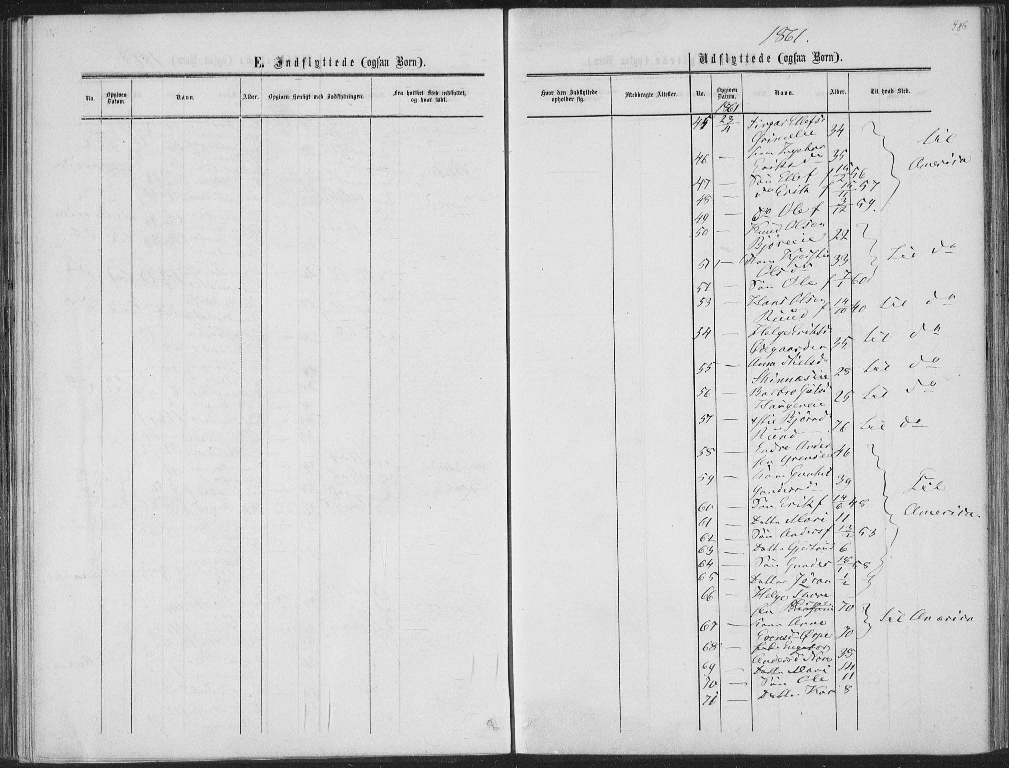 Sigdal kirkebøker, AV/SAKO-A-245/F/Fa/L0009b: Parish register (official) no. I 9B, 1860-1871, p. 486