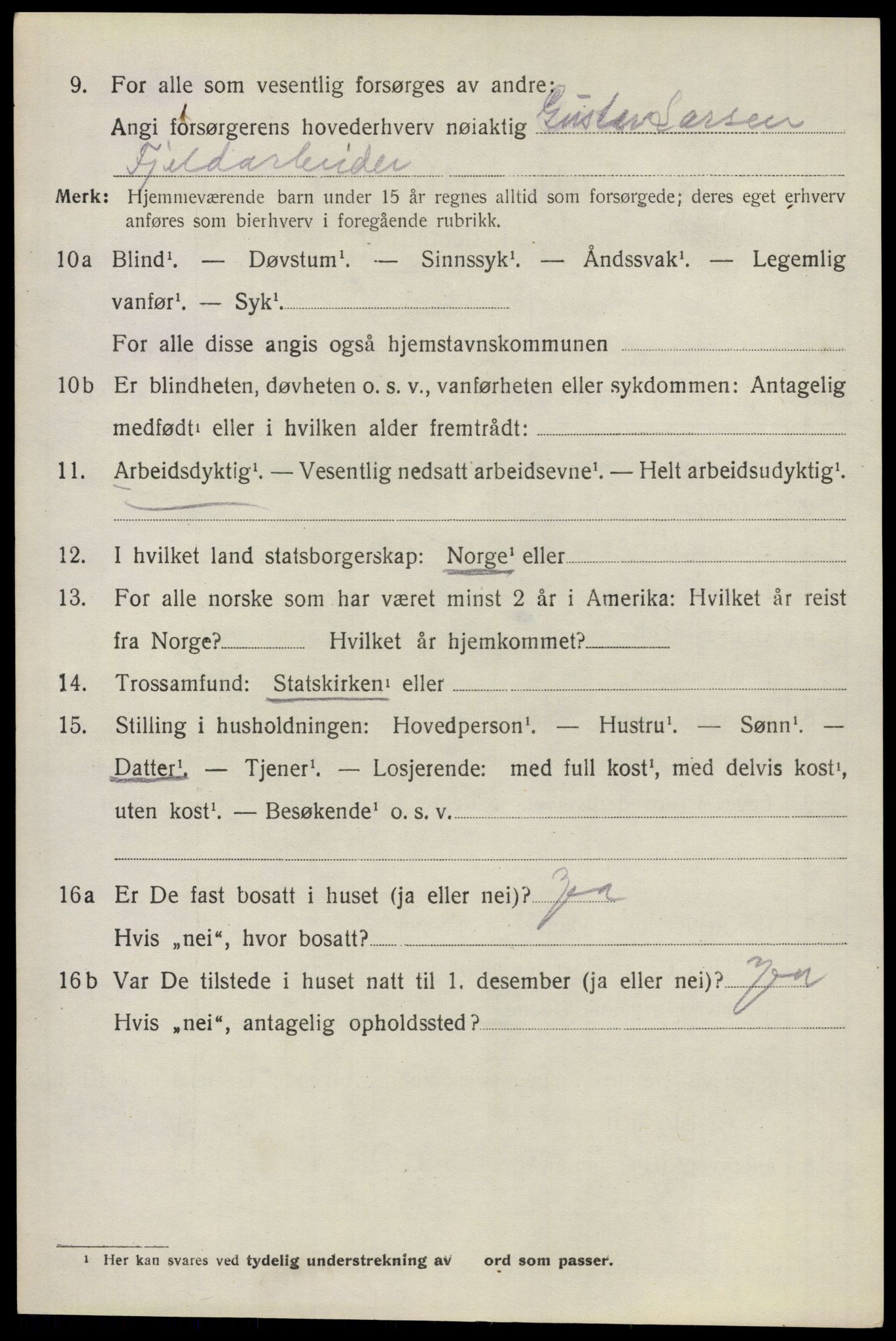 SAO, 1920 census for Eidsvoll, 1920, p. 6462