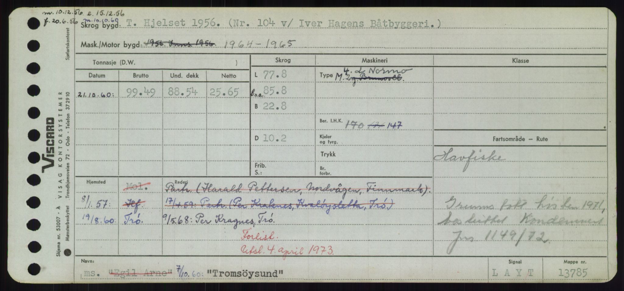 Sjøfartsdirektoratet med forløpere, Skipsmålingen, AV/RA-S-1627/H/Hd/L0039: Fartøy, Ti-Tø, p. 649