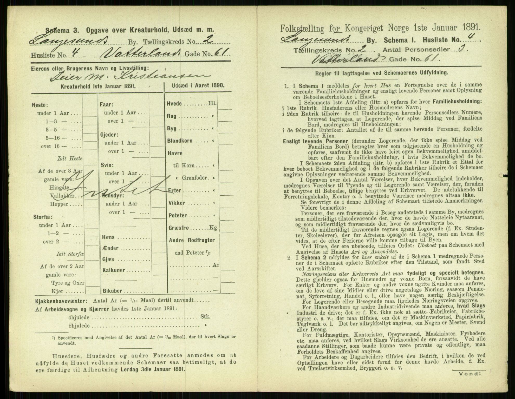 RA, 1891 census for 0802 Langesund, 1891, p. 118