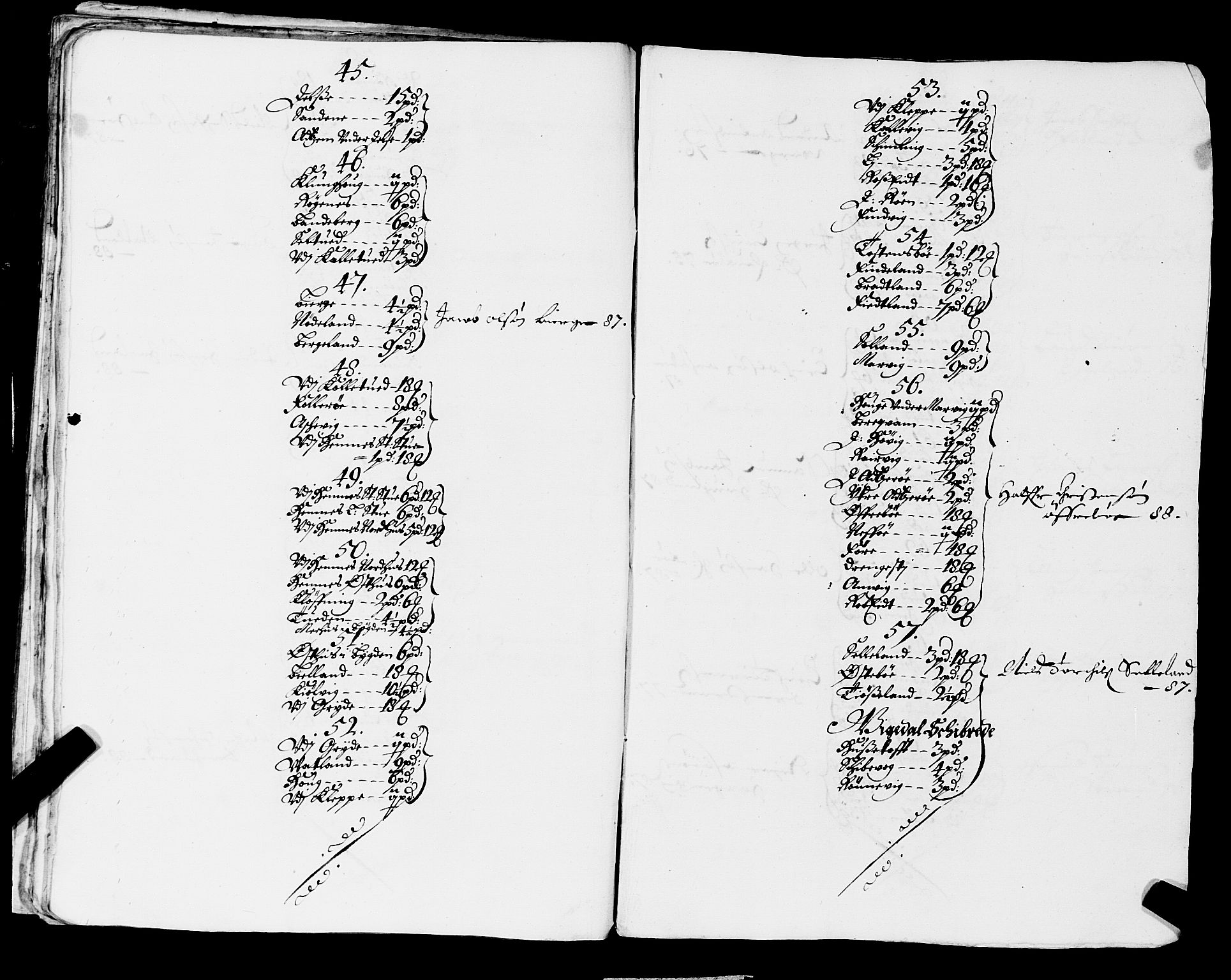 Fylkesmannen i Rogaland, AV/SAST-A-101928/99/3/325/325CA, 1655-1832, p. 1086