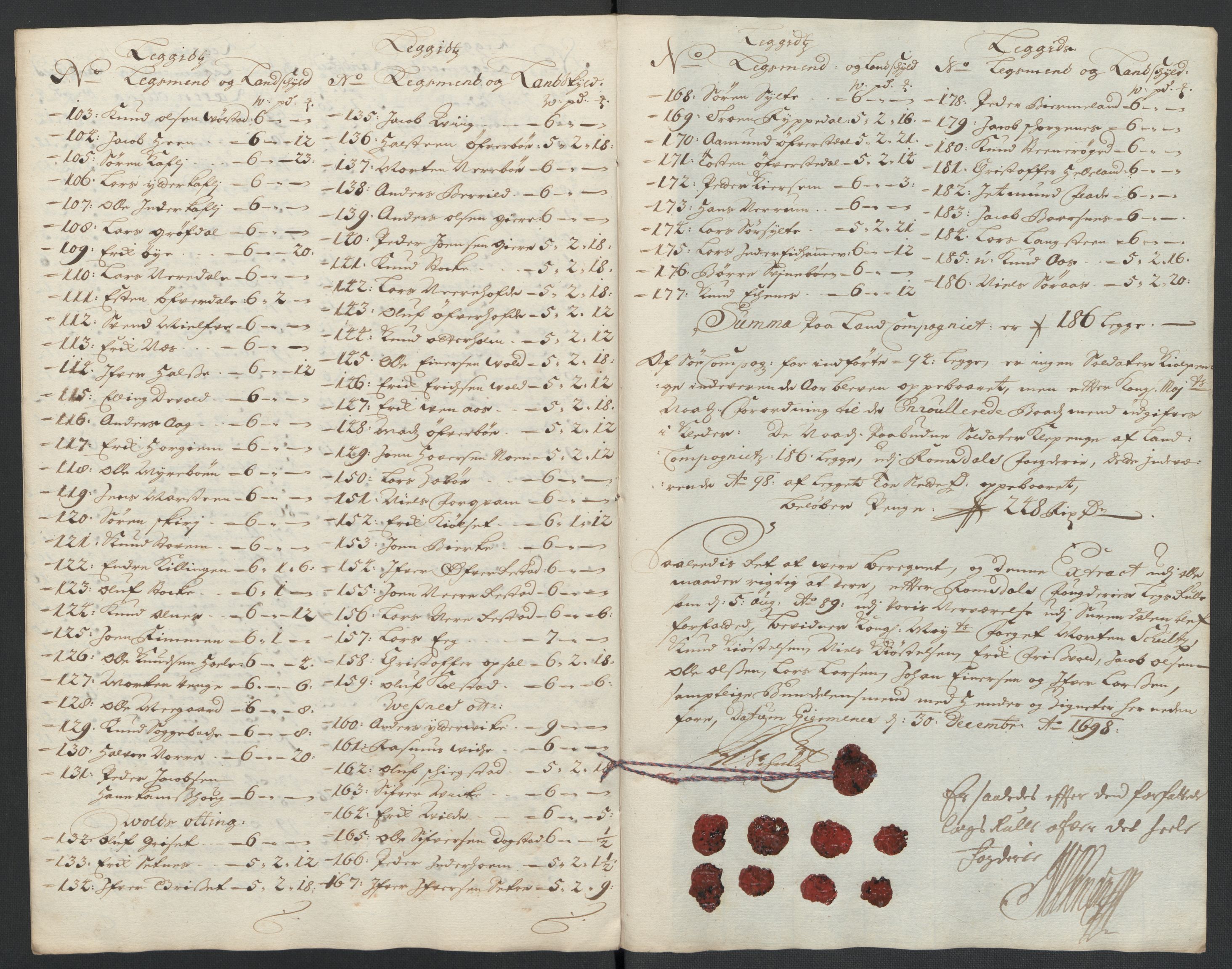 Rentekammeret inntil 1814, Reviderte regnskaper, Fogderegnskap, RA/EA-4092/R55/L3653: Fogderegnskap Romsdal, 1697-1698, p. 328