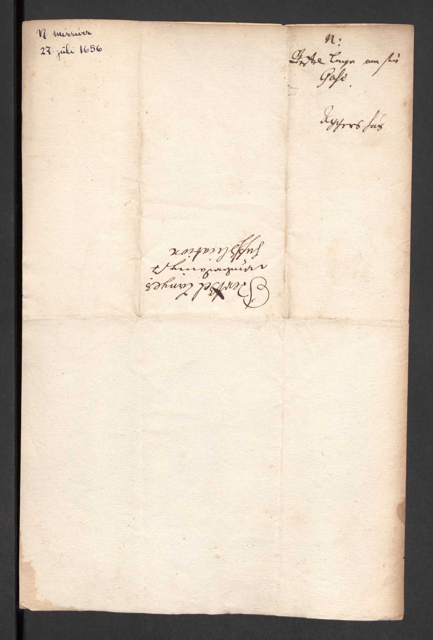 Danske Kanselli 1572-1799, AV/RA-EA-3023/F/Fc/Fcc/Fcca/L0017: Norske innlegg 1572-1799, 1656, p. 112