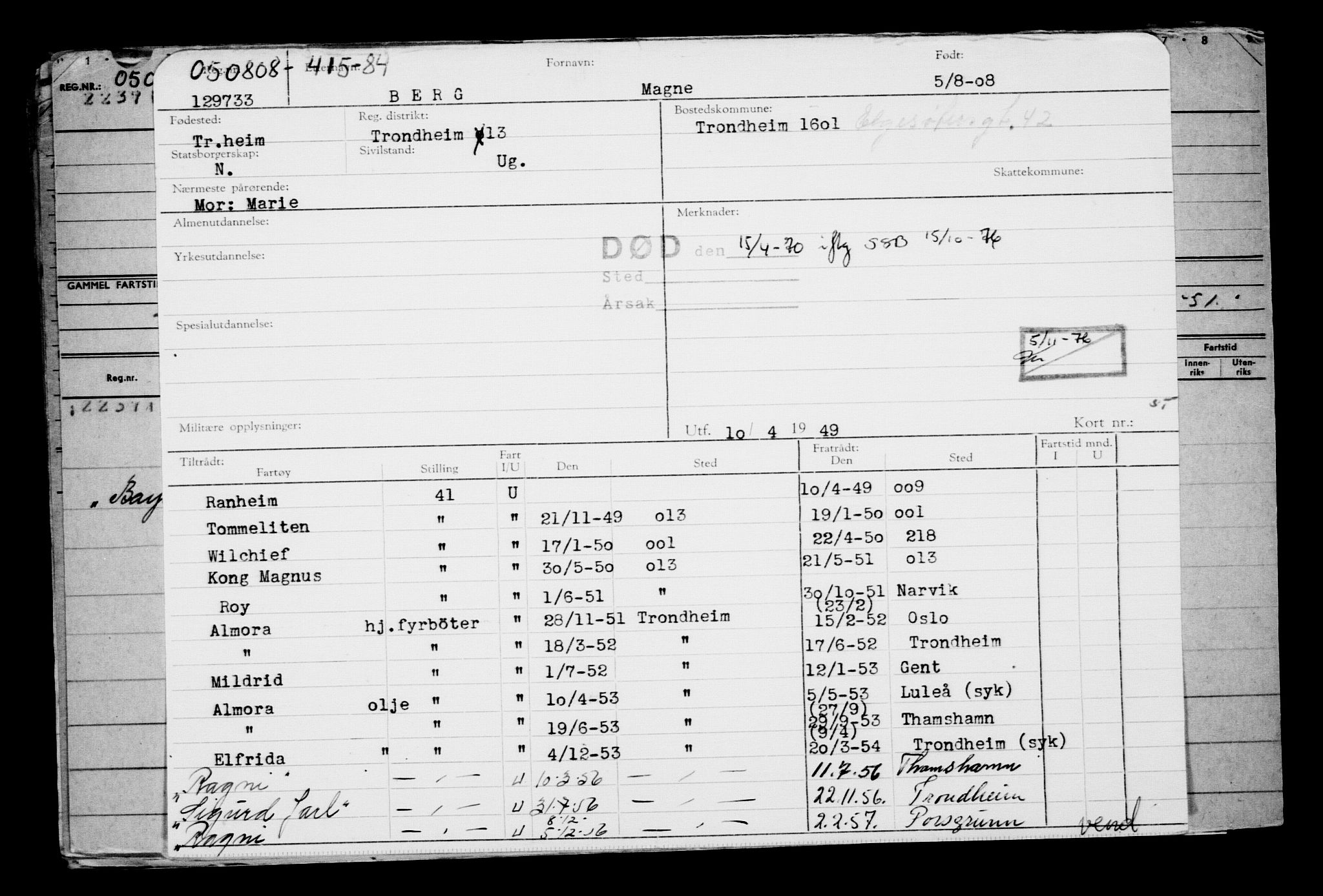 Direktoratet for sjømenn, AV/RA-S-3545/G/Gb/L0078: Hovedkort, 1908, p. 500