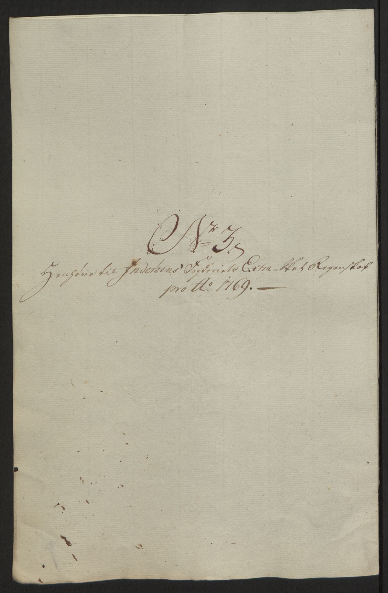 Rentekammeret inntil 1814, Reviderte regnskaper, Fogderegnskap, RA/EA-4092/R63/L4420: Ekstraskatten Inderøy, 1762-1772, p. 361