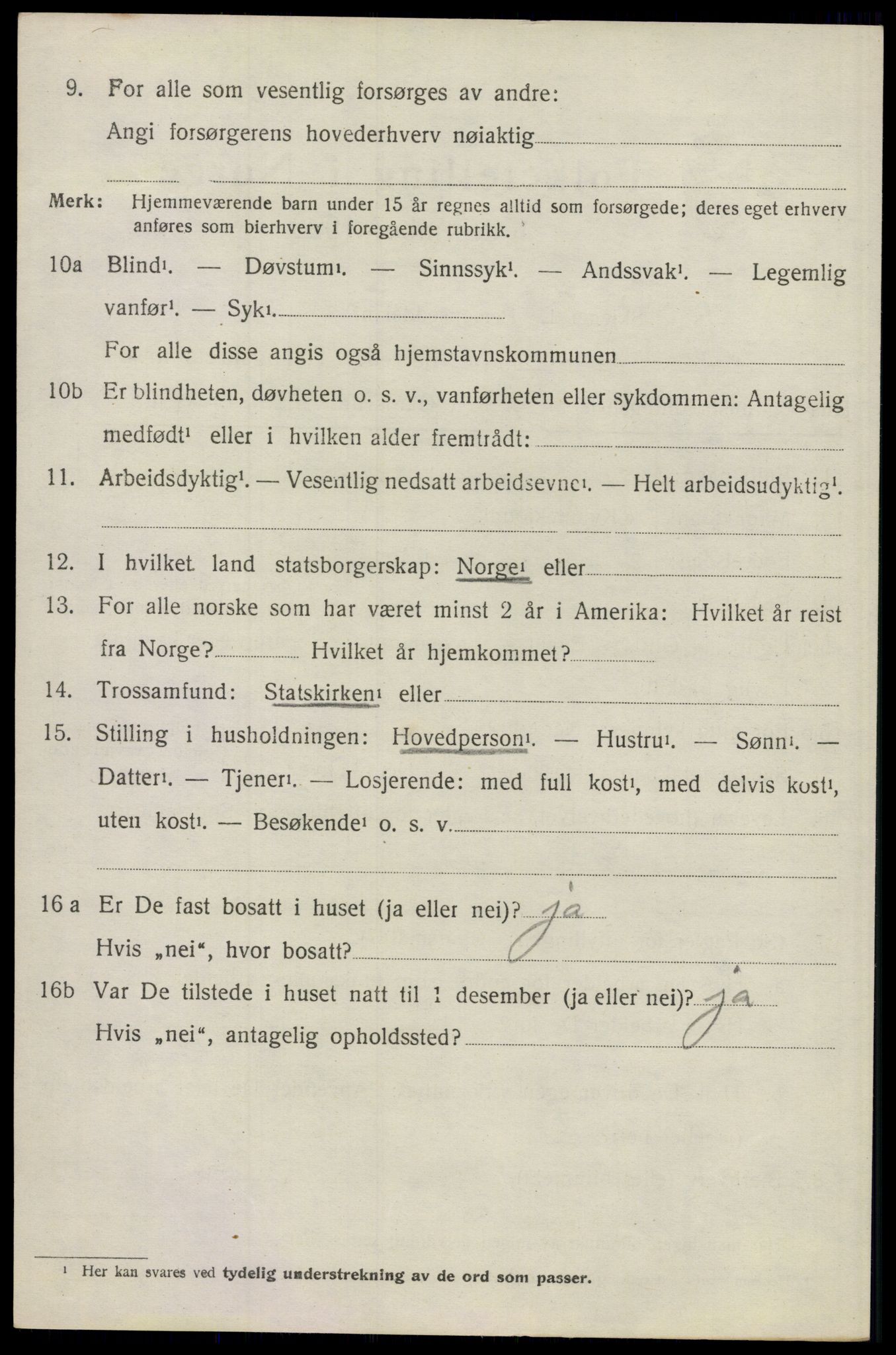 SAO, 1920 census for Skedsmo, 1920, p. 3578