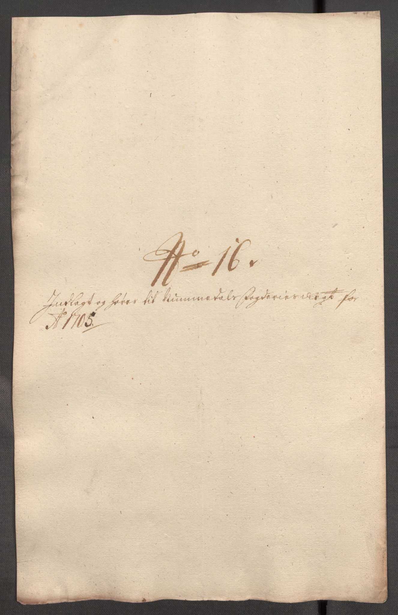 Rentekammeret inntil 1814, Reviderte regnskaper, Fogderegnskap, AV/RA-EA-4092/R64/L4429: Fogderegnskap Namdal, 1705-1706, p. 151