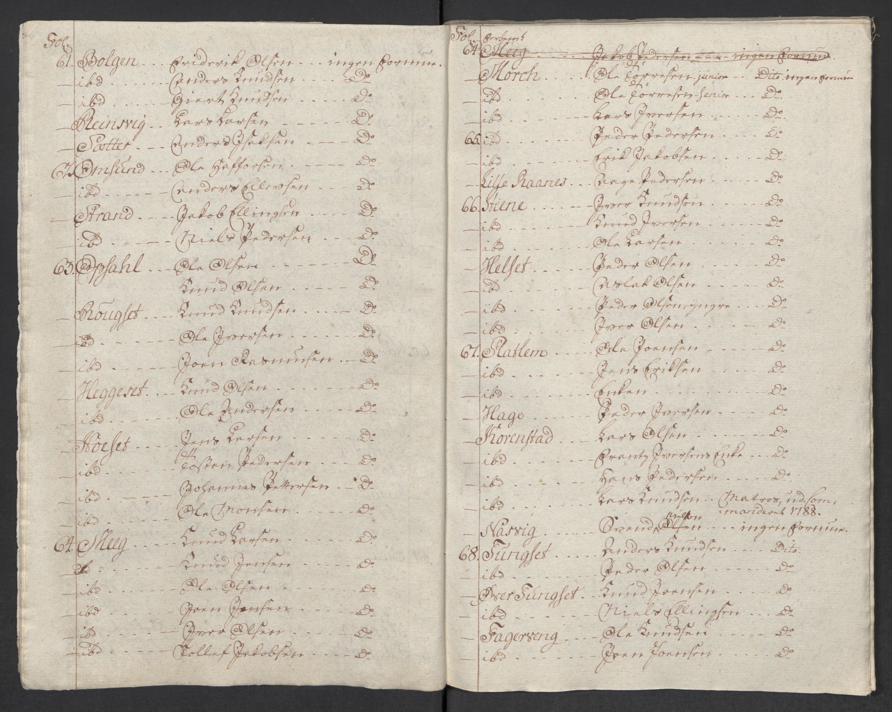 Rentekammeret inntil 1814, Reviderte regnskaper, Mindre regnskaper, AV/RA-EA-4068/Rf/Rfe/L0031: Nordmøre fogderi, Numedal og Sandsvær fogderi, 1789, p. 19