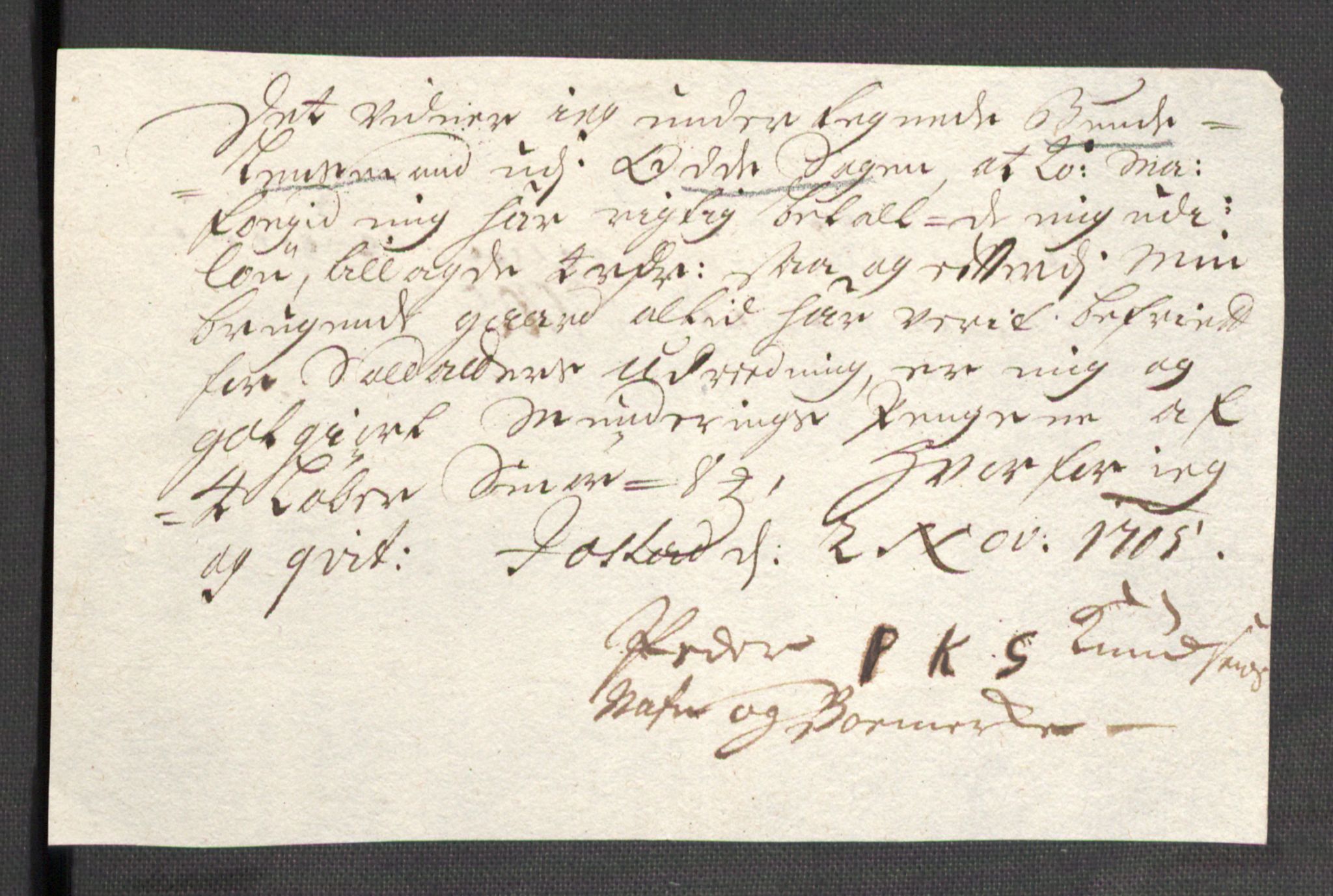 Rentekammeret inntil 1814, Reviderte regnskaper, Fogderegnskap, AV/RA-EA-4092/R48/L2983: Fogderegnskap Sunnhordland og Hardanger, 1705, p. 252