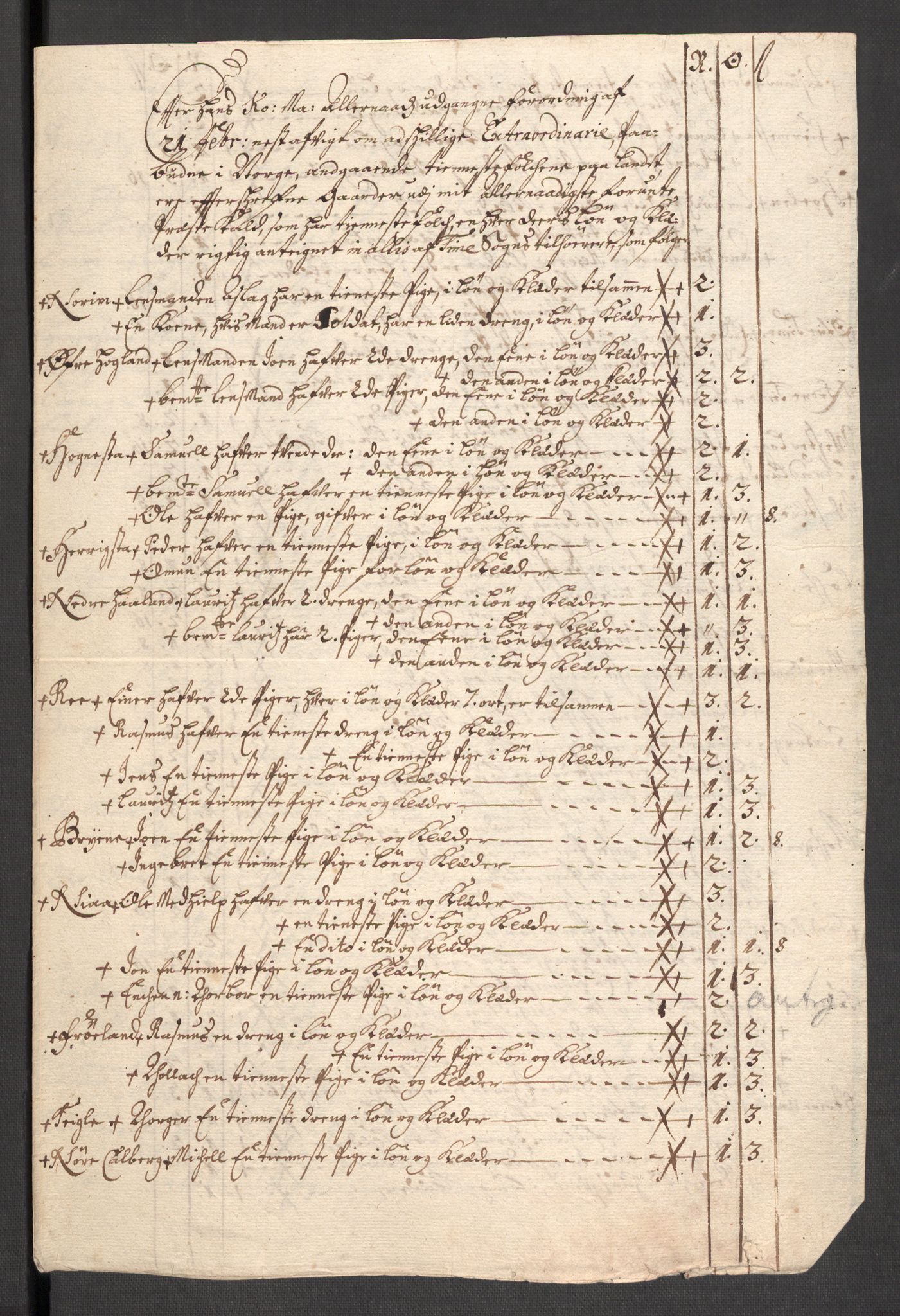 Rentekammeret inntil 1814, Reviderte regnskaper, Fogderegnskap, AV/RA-EA-4092/R46/L2735: Fogderegnskap Jæren og Dalane, 1711, p. 367