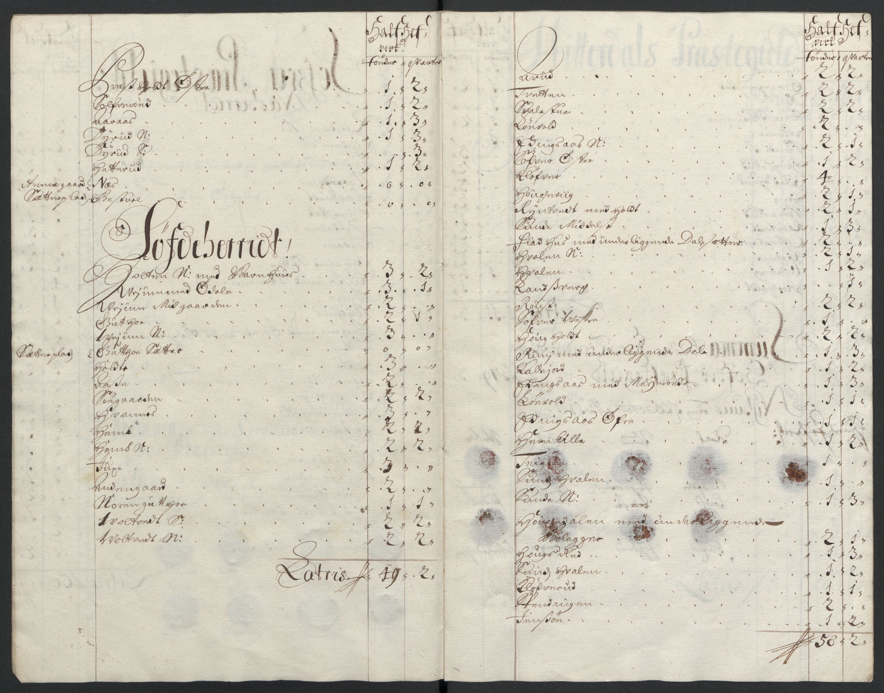 Rentekammeret inntil 1814, Reviderte regnskaper, Fogderegnskap, AV/RA-EA-4092/R36/L2105: Fogderegnskap Øvre og Nedre Telemark og Bamble, 1701, p. 31