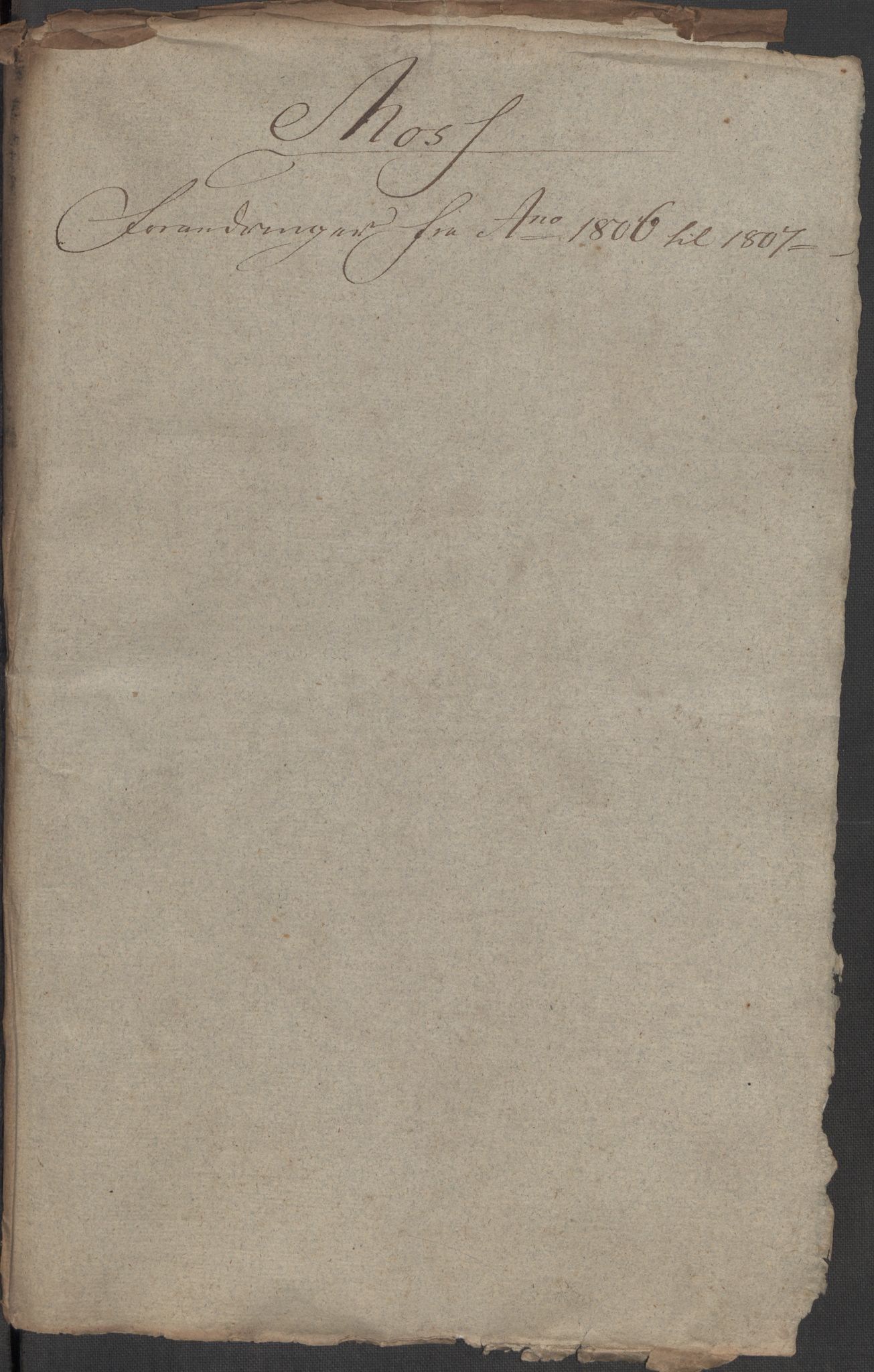 Kommersekollegiet, Brannforsikringskontoret 1767-1814, RA/EA-5458/F/Fa/L0040/0006: Moss / Dokumenter, 1767-1807, p. 274