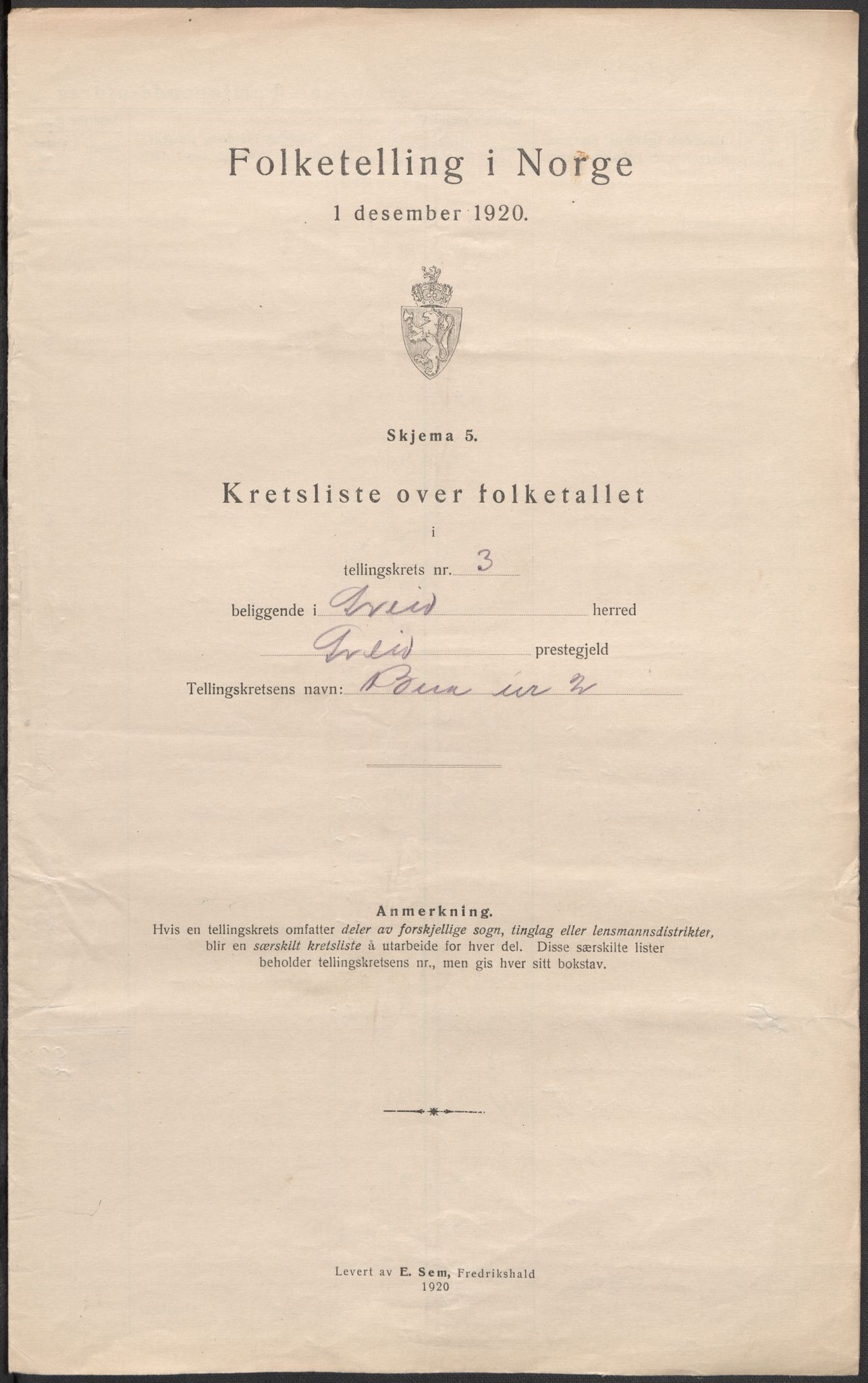 SAB, 1920 census for Sveio, 1920, p. 11