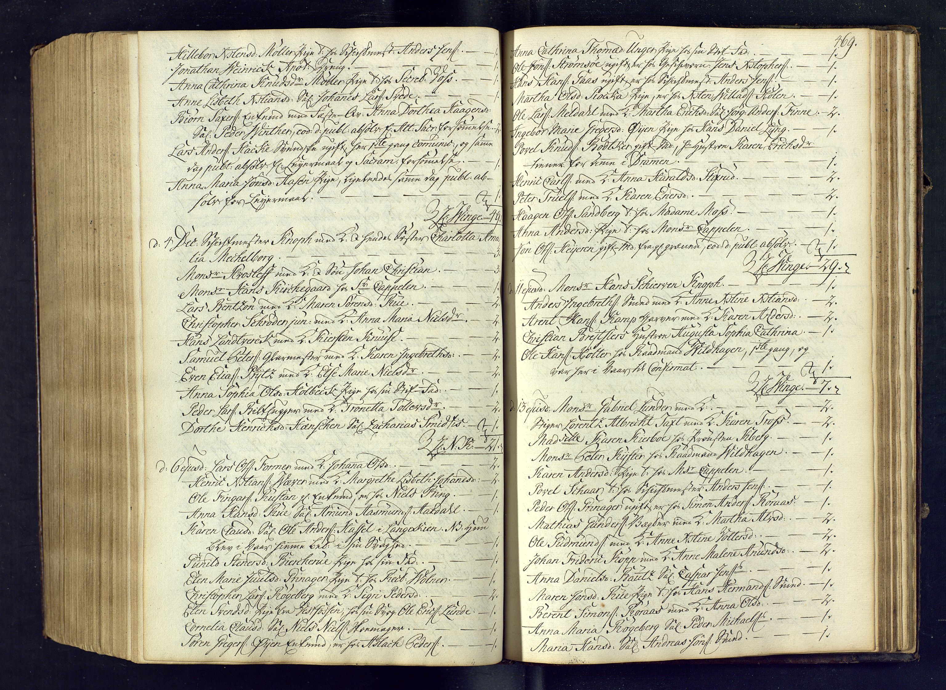 Kongsberg kirkebøker, SAKO/A-22/M/Ma/L0005: Communicants register no. 5, 1755-1761, p. 469
