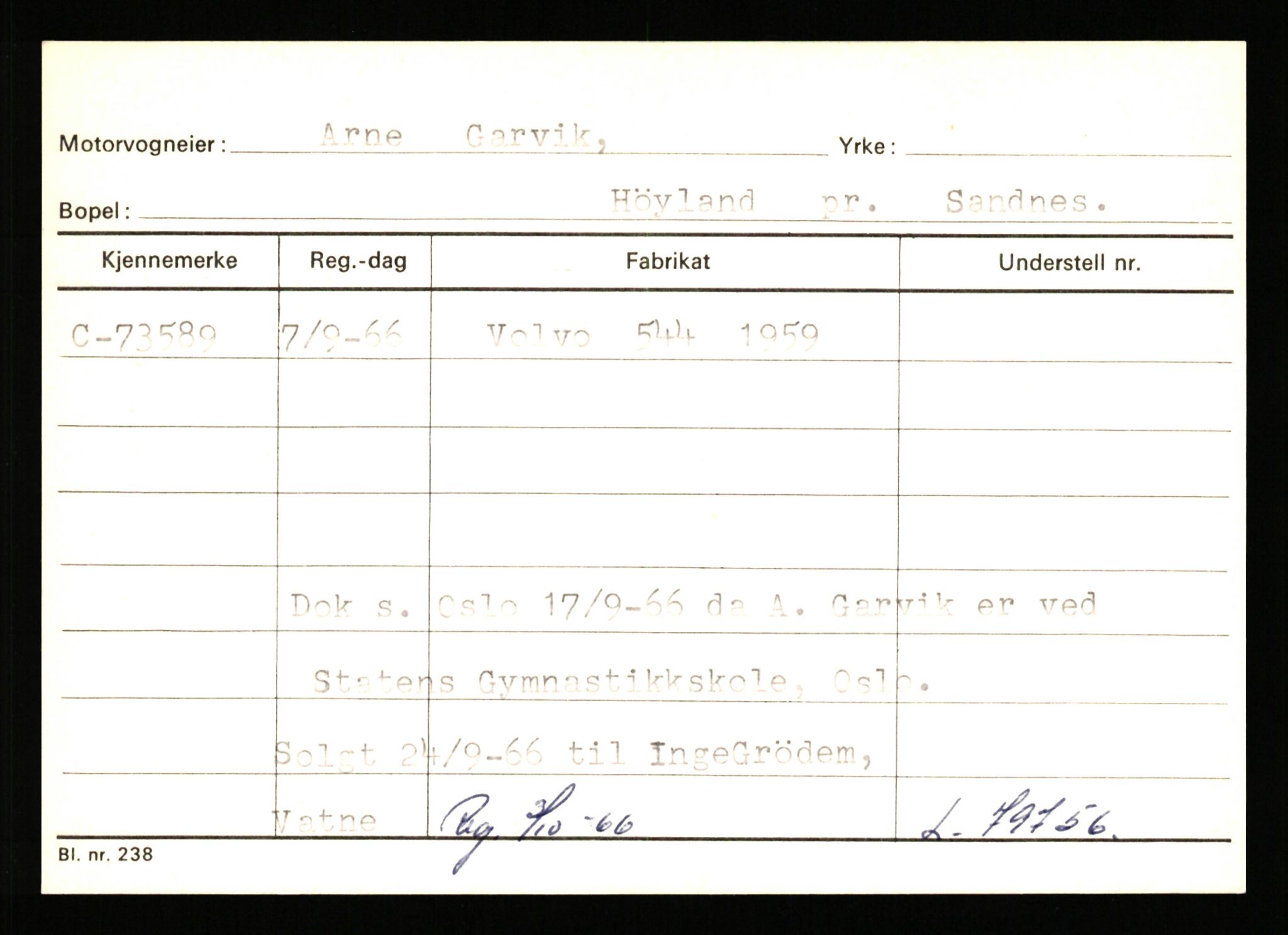 Stavanger trafikkstasjon, AV/SAST-A-101942/0/G/L0008: Registreringsnummer: 67519 - 84533, 1930-1971, p. 919