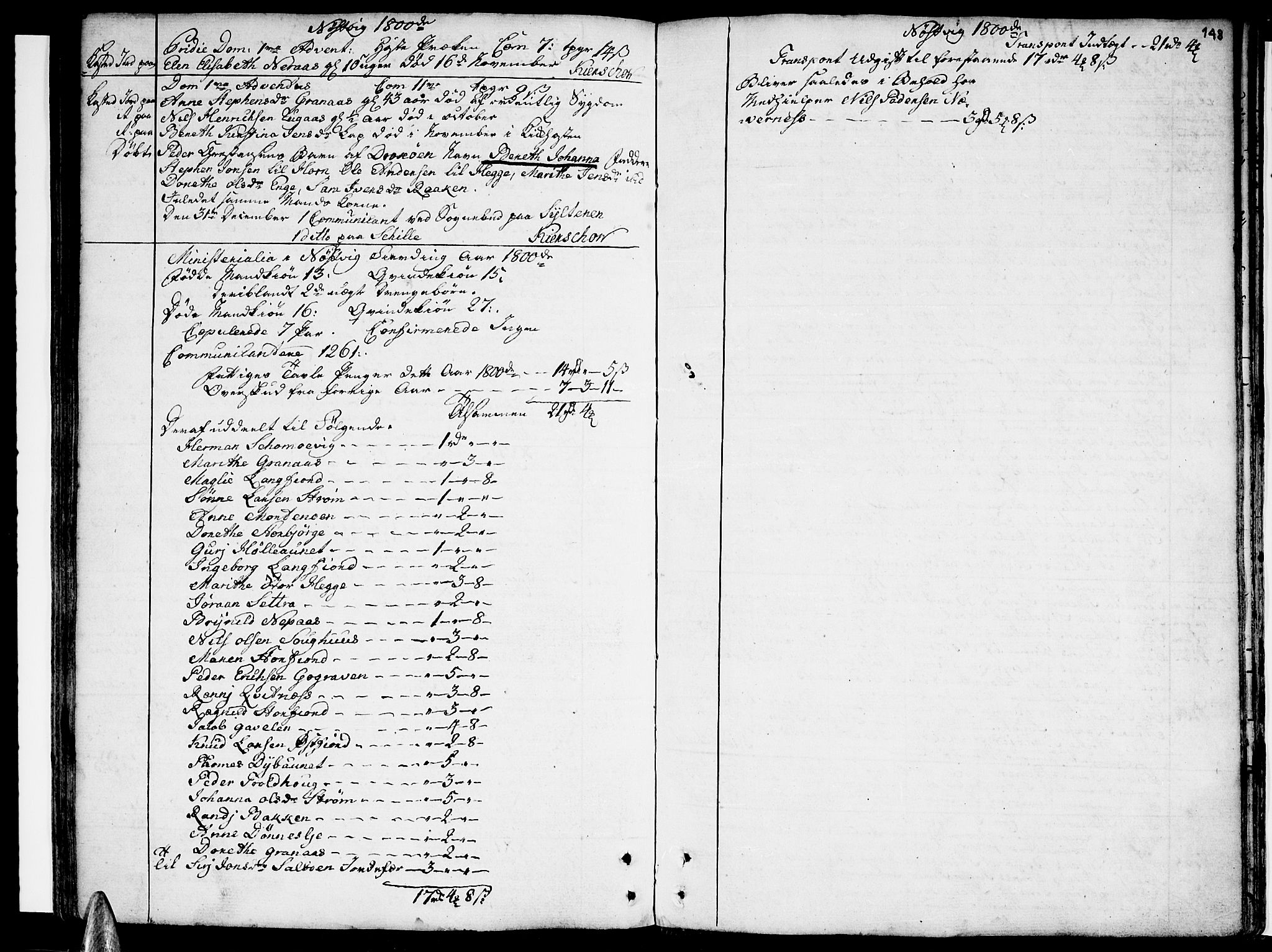 Ministerialprotokoller, klokkerbøker og fødselsregistre - Nordland, AV/SAT-A-1459/814/L0222: Parish register (official) no. 814A03, 1752-1819, p. 148