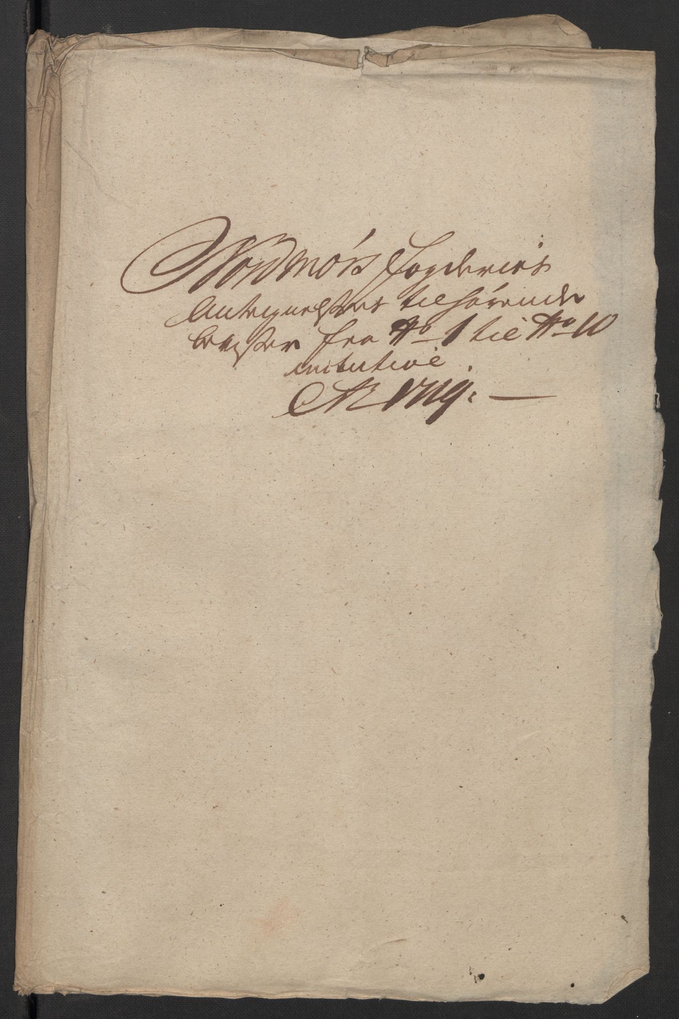 Rentekammeret inntil 1814, Reviderte regnskaper, Fogderegnskap, AV/RA-EA-4092/R56/L3752: Fogderegnskap Nordmøre, 1719, p. 276