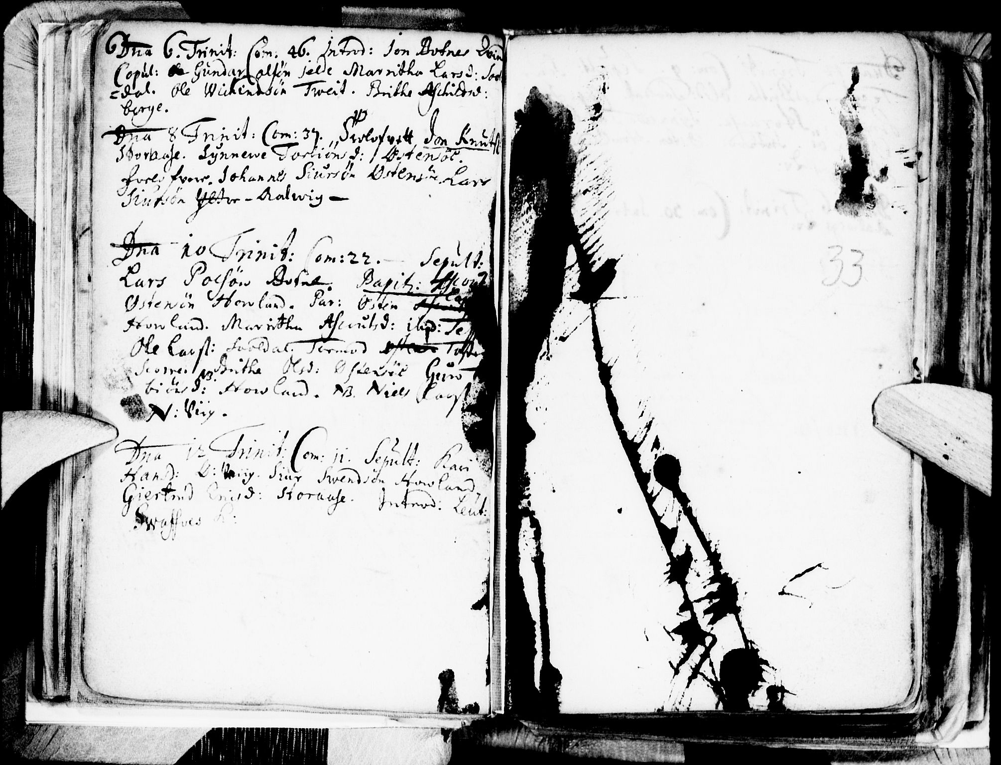 Kvam sokneprestembete, AV/SAB-A-76201/H/Haa: Parish register (official) no. A 1, 1690-1741, p. 33