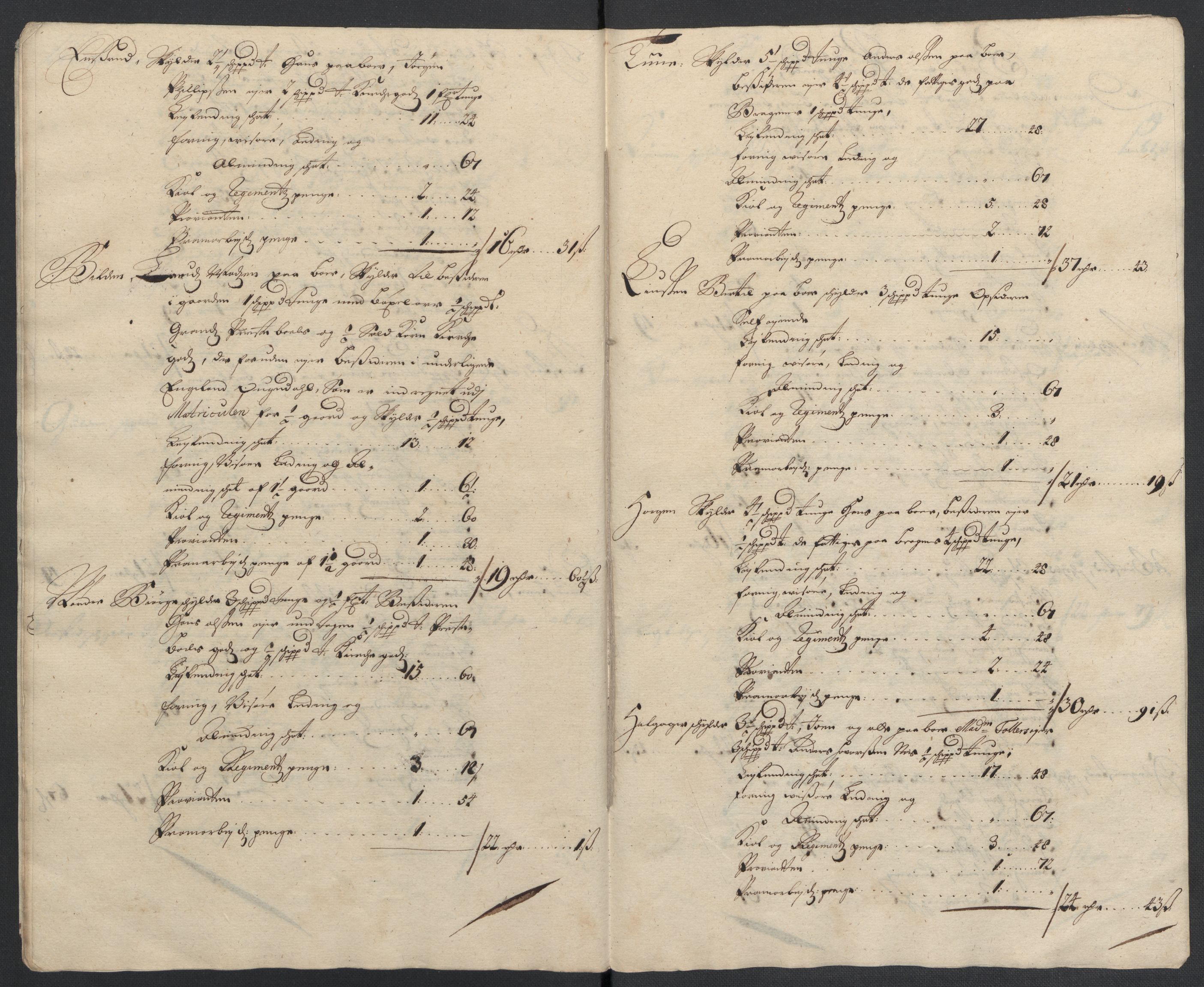 Rentekammeret inntil 1814, Reviderte regnskaper, Fogderegnskap, AV/RA-EA-4092/R18/L1303: Fogderegnskap Hadeland, Toten og Valdres, 1705, p. 32
