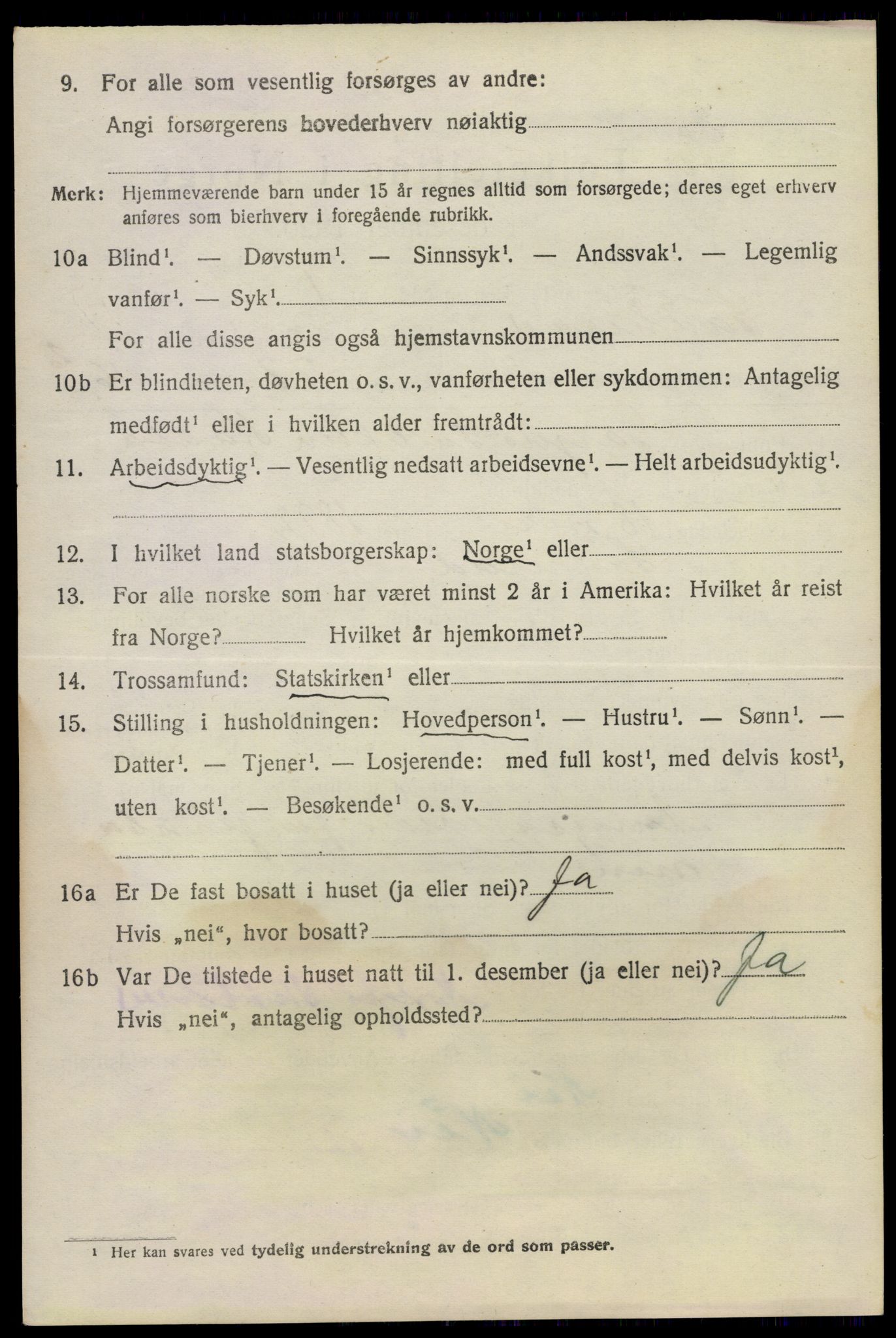 SAKO, 1920 census for Sauherad, 1920, p. 9035