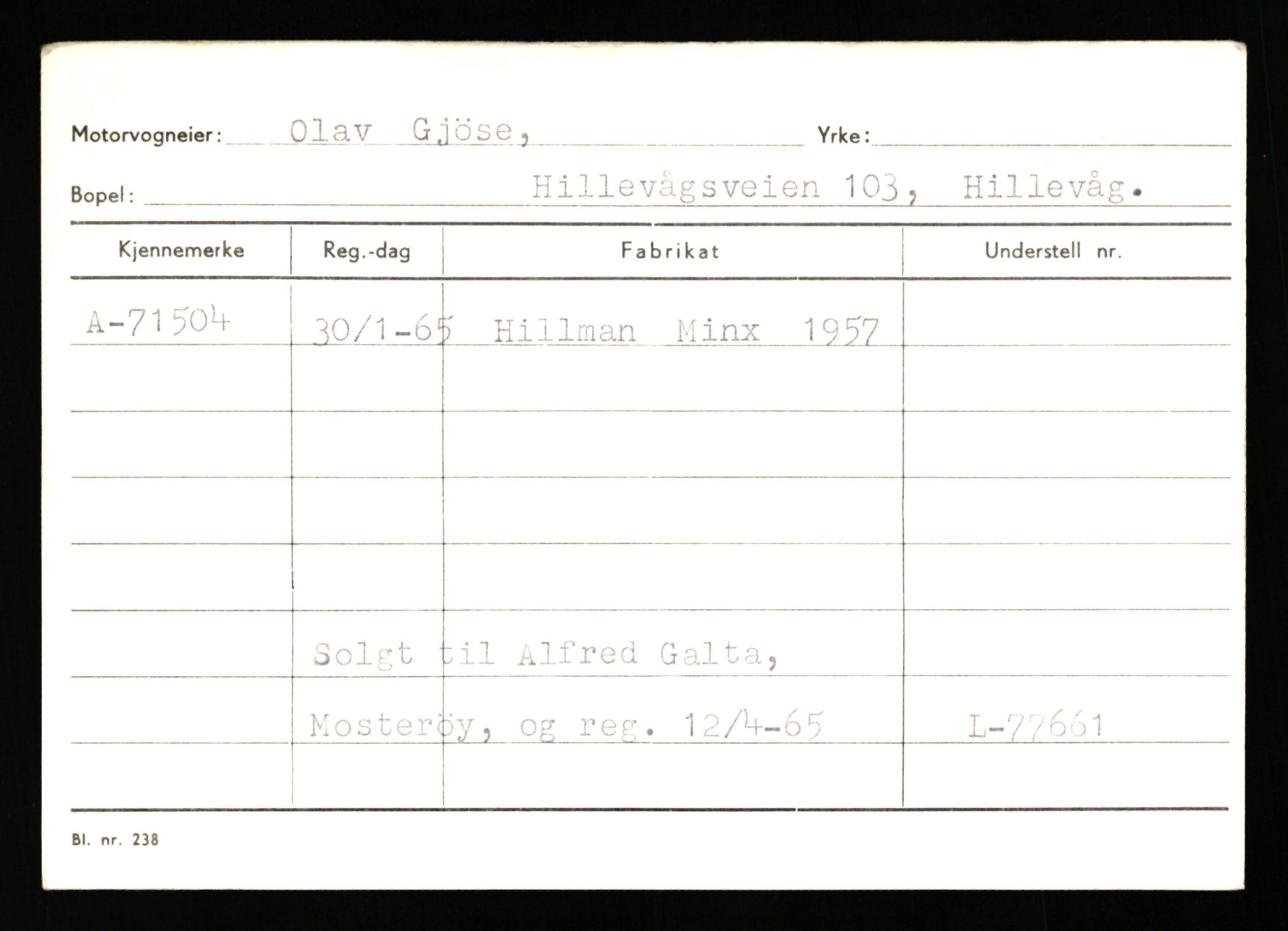 Stavanger trafikkstasjon, SAST/A-101942/0/G/L0008: Registreringsnummer: 67519 - 84533, 1930-1971, p. 621