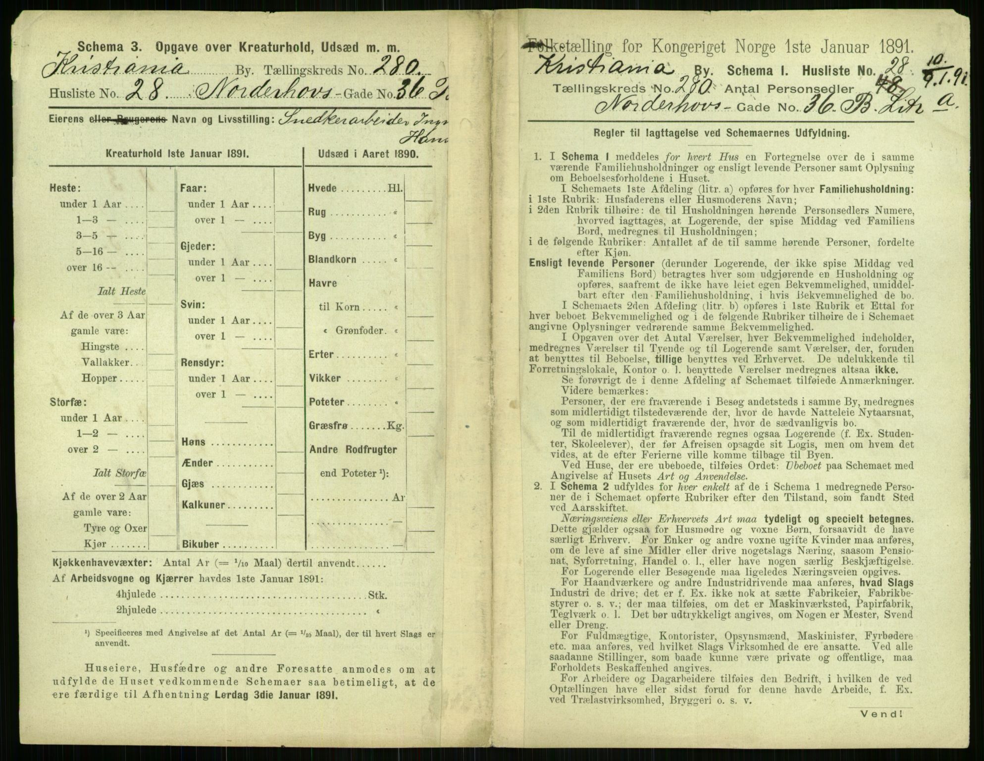 RA, 1891 census for 0301 Kristiania, 1891, p. 170015