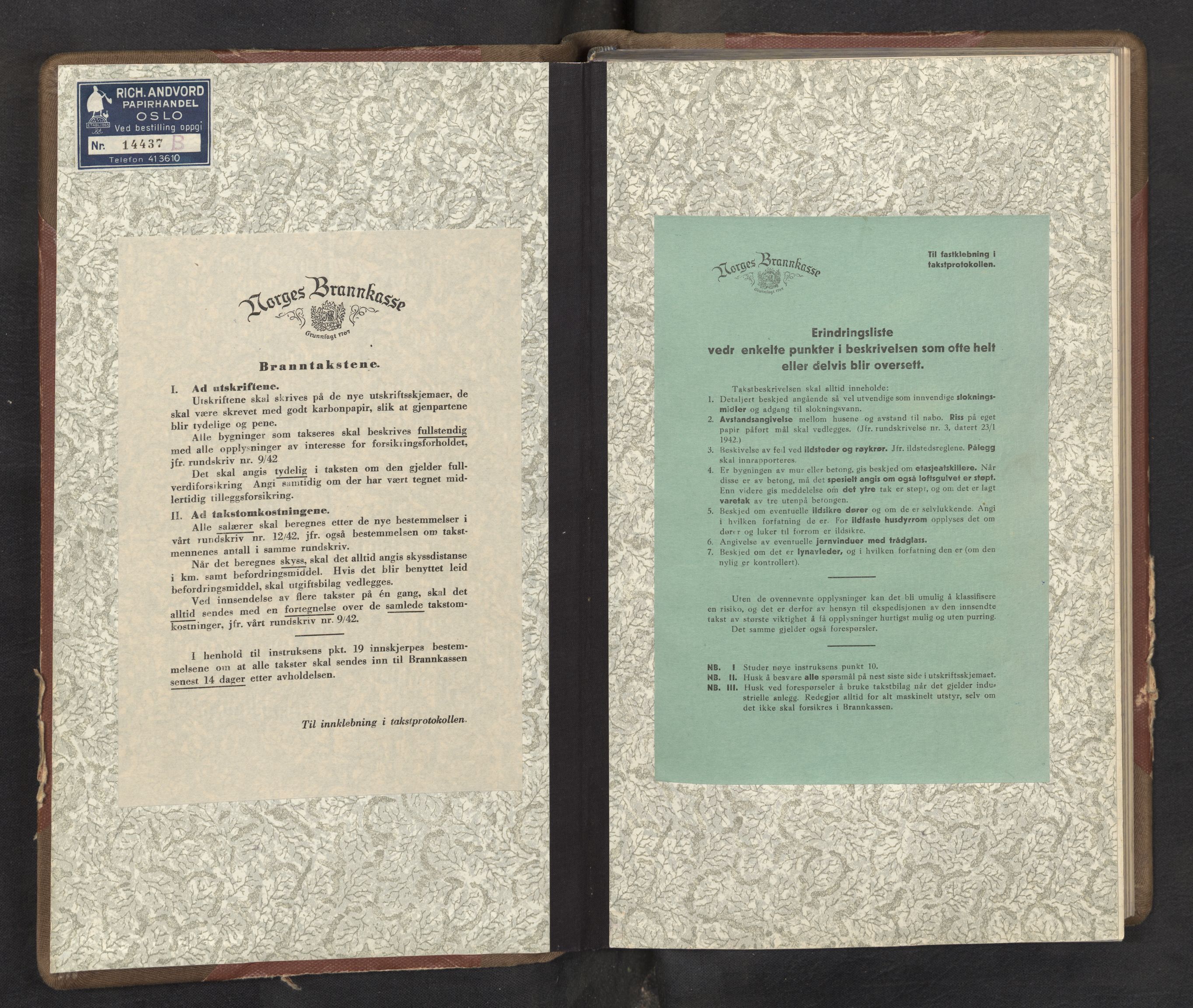 Lensmannen i Gaular, SAB/A-27601/0012/L0004: Branntakstprotokoll, 1951-1955