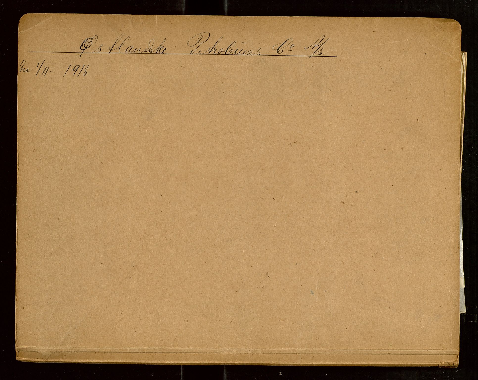 Pa 1521 - A/S Norske Shell, AV/SAST-A-101915/E/Ea/Eaa/L0022: Sjefskorrespondanse, 1918, p. 234