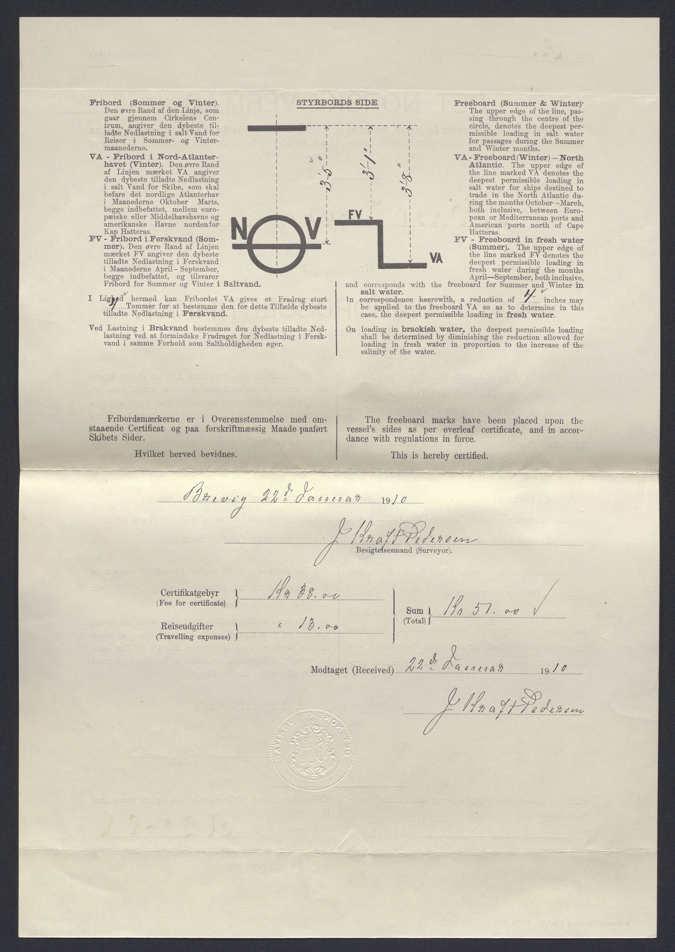 Sjøfartsdirektoratet med forløpere, skipsmapper slettede skip, AV/RA-S-4998/F/Fa/L0466: --, 1868-1926, p. 15