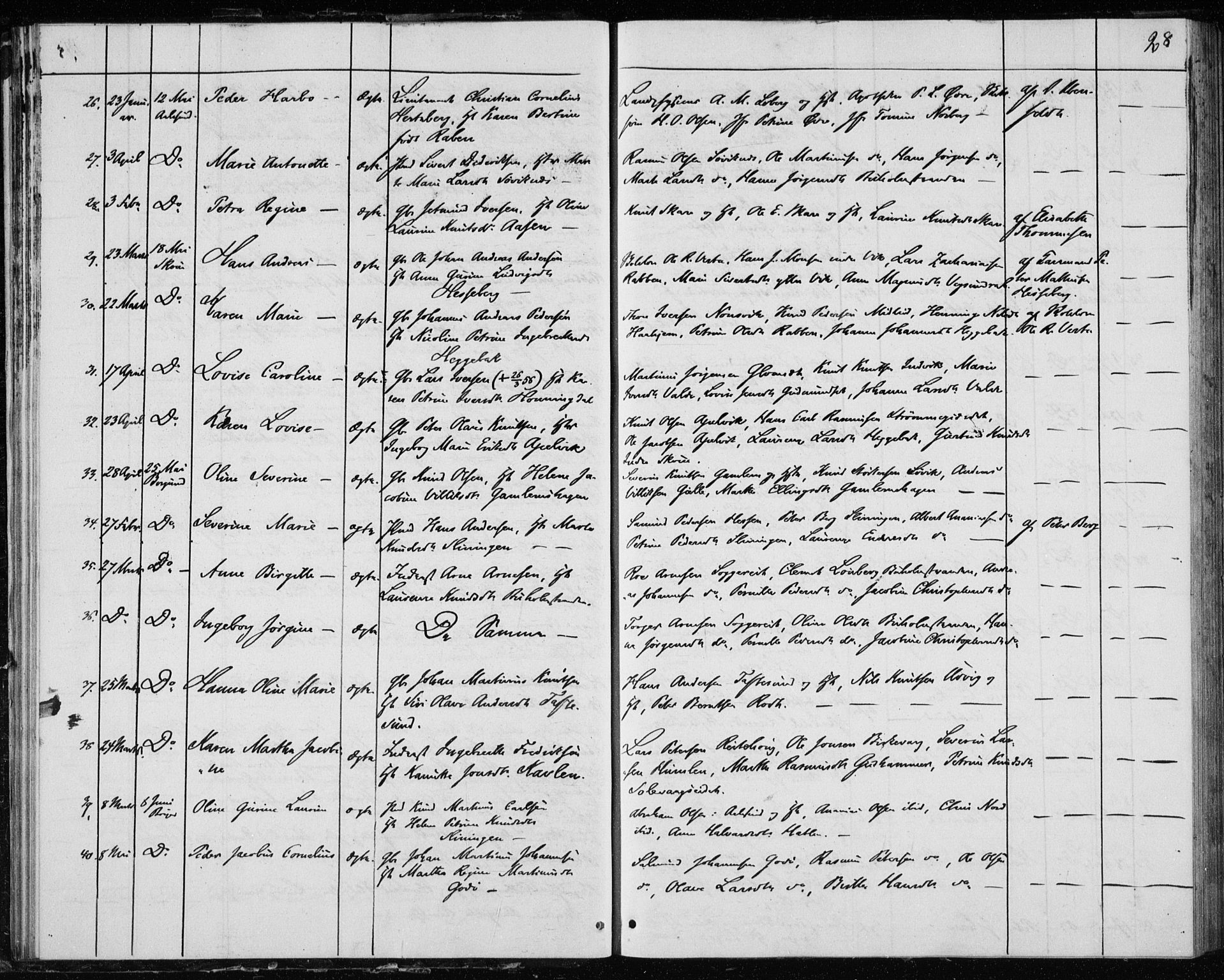 Ministerialprotokoller, klokkerbøker og fødselsregistre - Møre og Romsdal, AV/SAT-A-1454/528/L0416: Curate's parish register no. 528B04, 1853-1857, p. 28