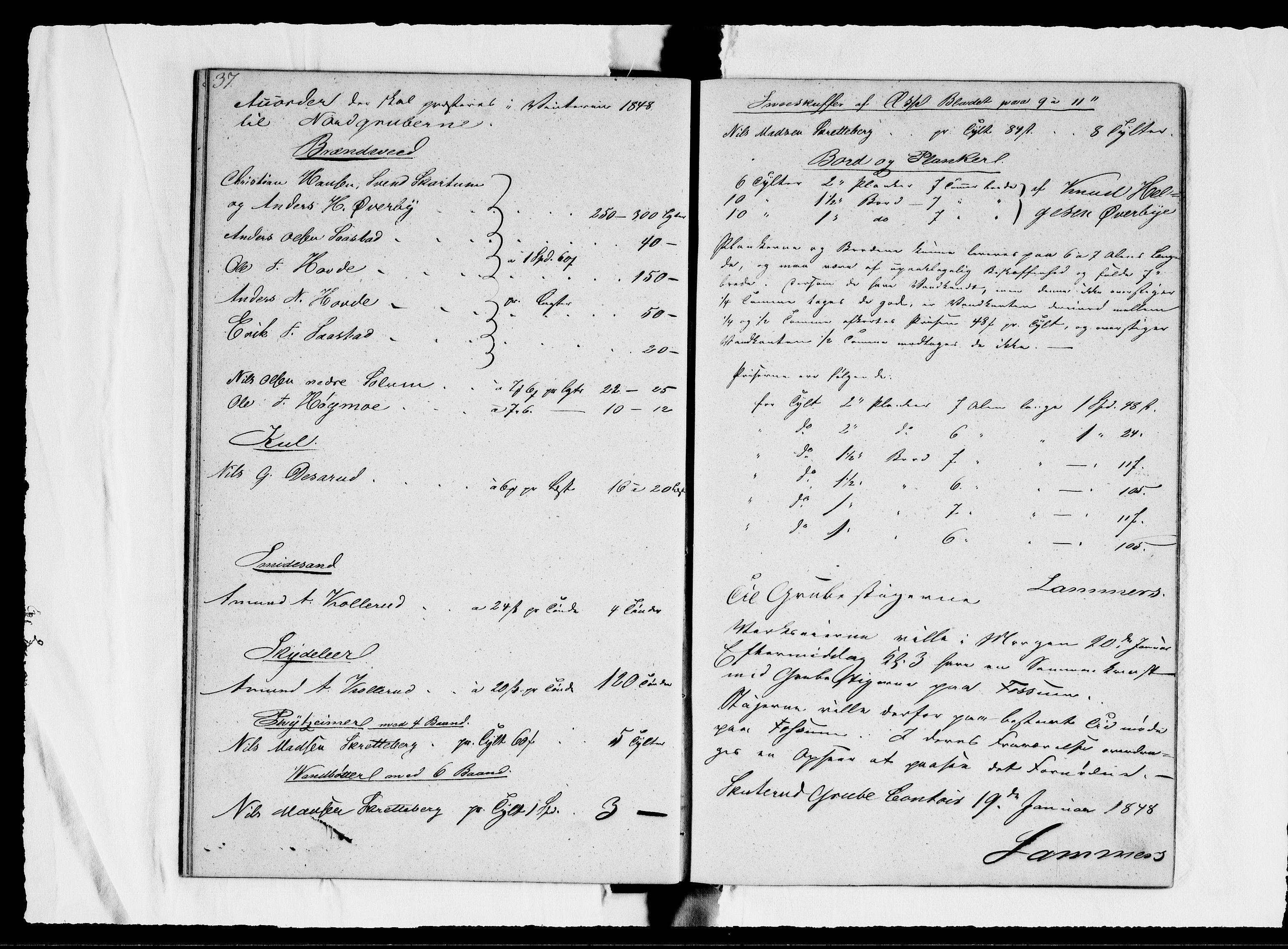 Modums Blaafarveværk, AV/RA-PA-0157/G/Ge/L0312/0001: -- / Journal for Nordgruberne, 1840-1844, p. 40