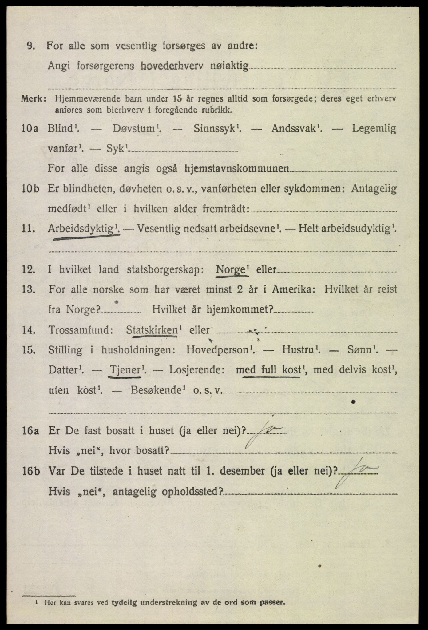 SAH, 1920 census for Østre Gausdal, 1920, p. 1917