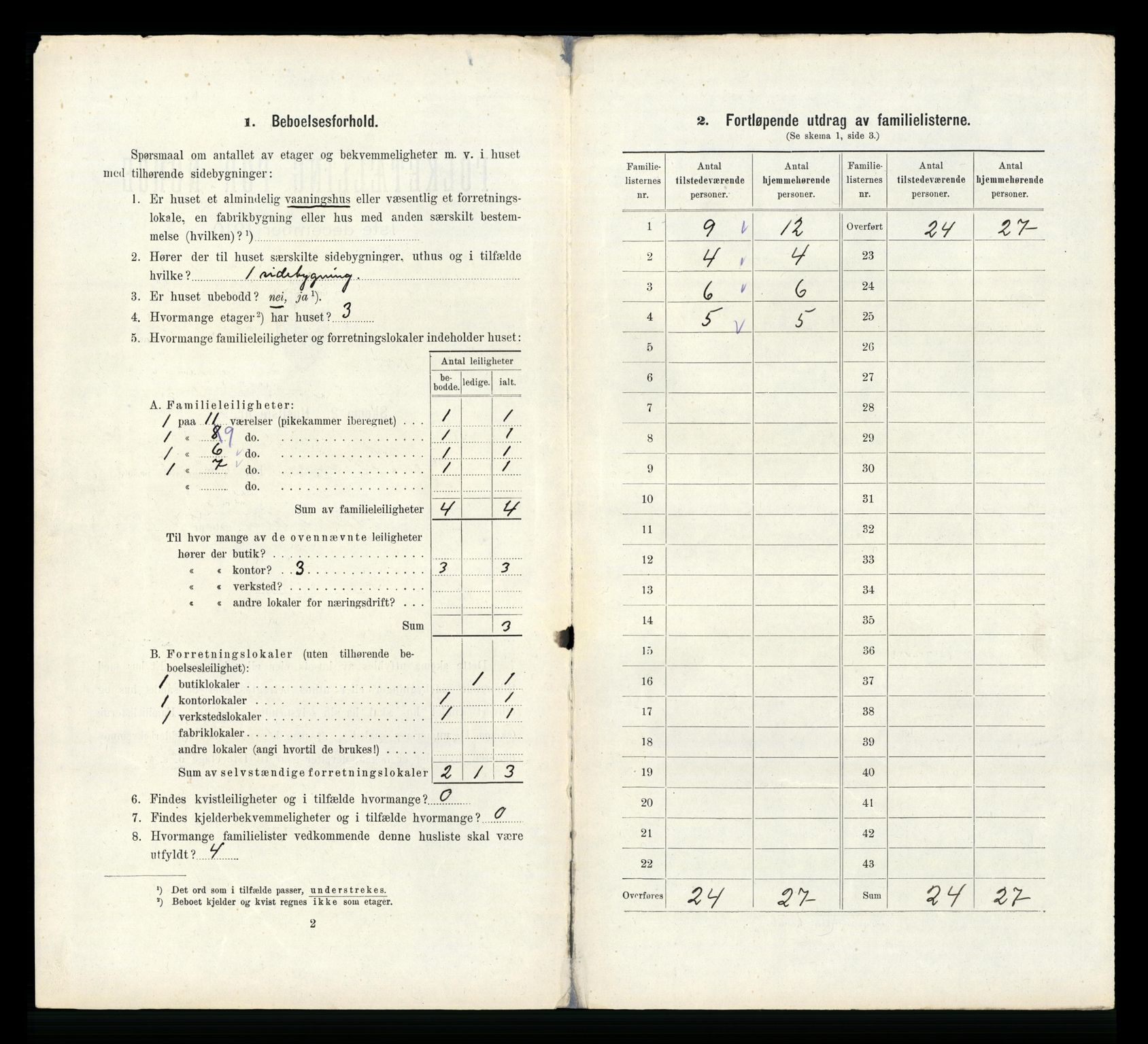 RA, 1910 census for Steinkjer, 1910, p. 1323